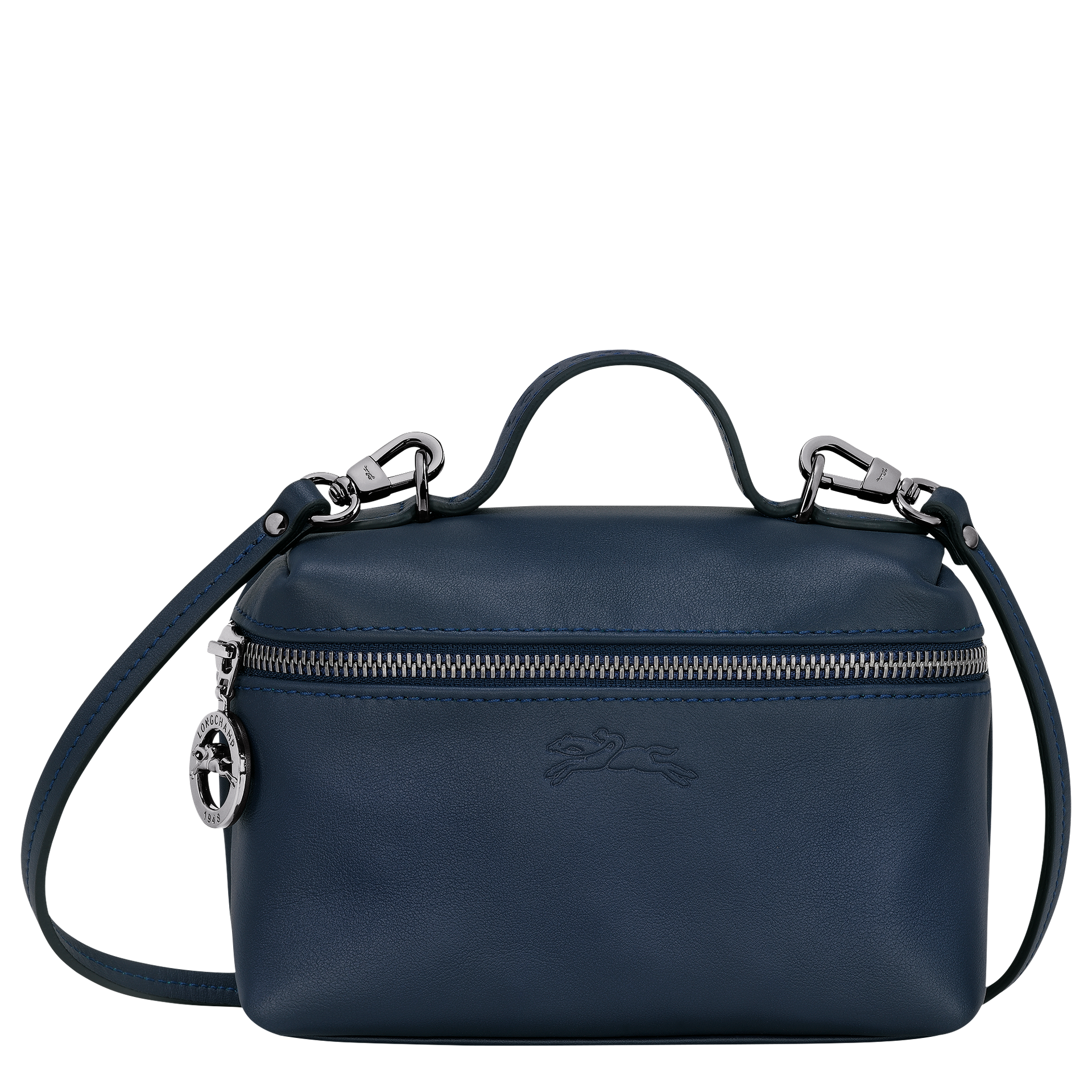 Le Pliage Xtra Vanity XS Navy - Leather - 10187987556 | Longchamp