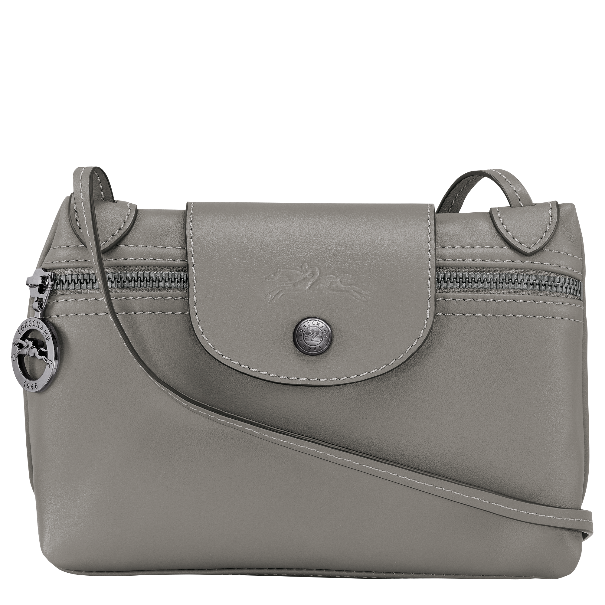 Le Pliage Xtra L Handbag Turtledove - Leather (10201987P55