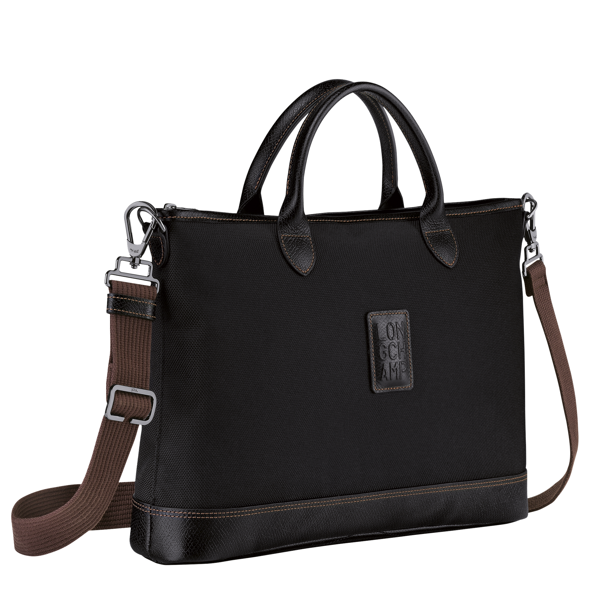 LONGCHAMP-Boxford Briefcase S-Black-20032080001-2