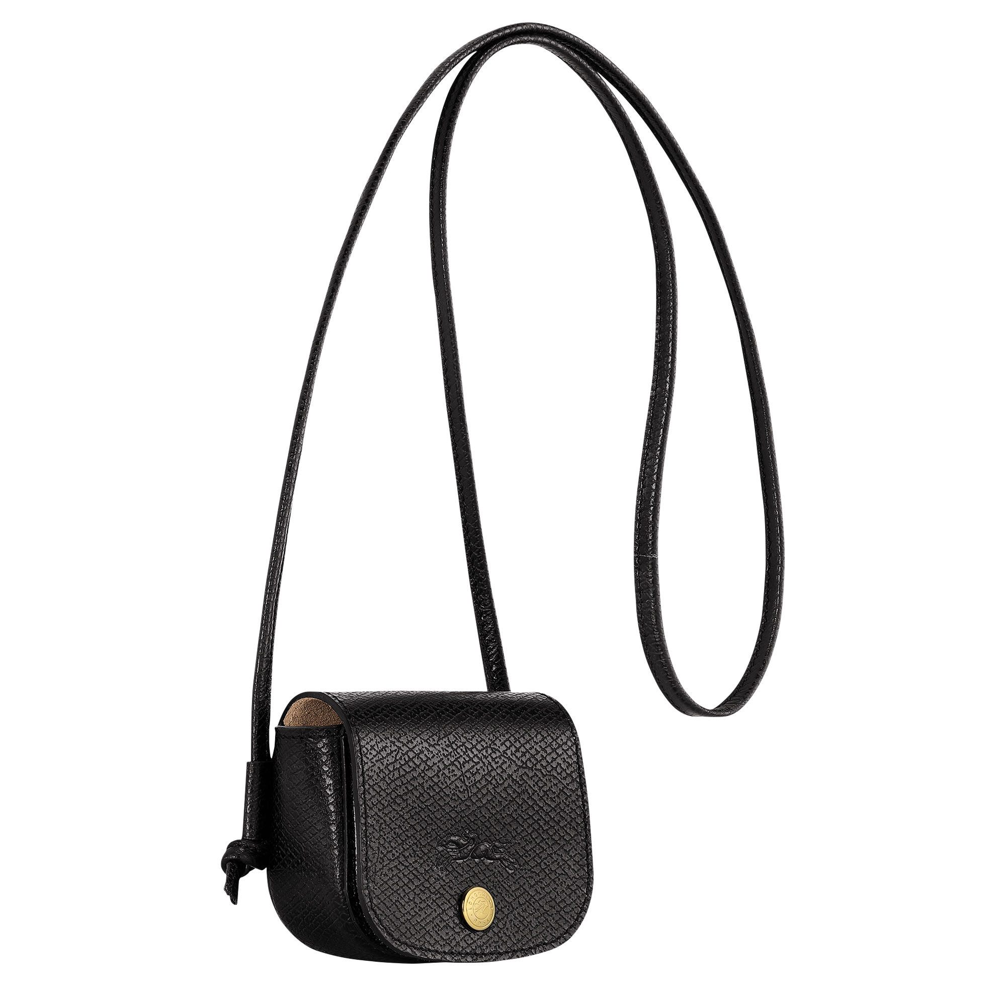 Longchamp ÉPURE - Coin purse with leather lace in Black - 2 (SKU: 30027HYZ001)