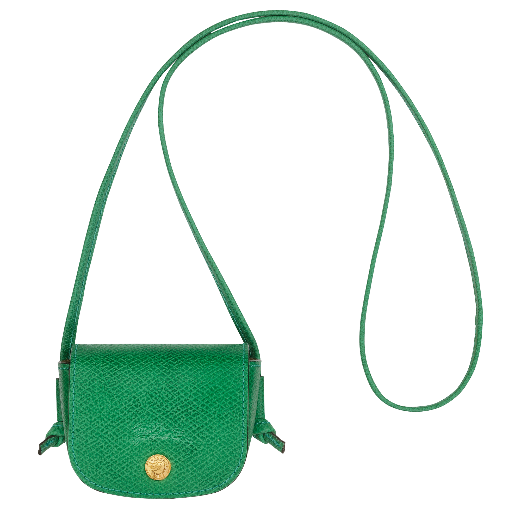 Longchamp ÉPURE - Coin purse with leather lace in Green - 1 (SKU: 30027HYZ129)