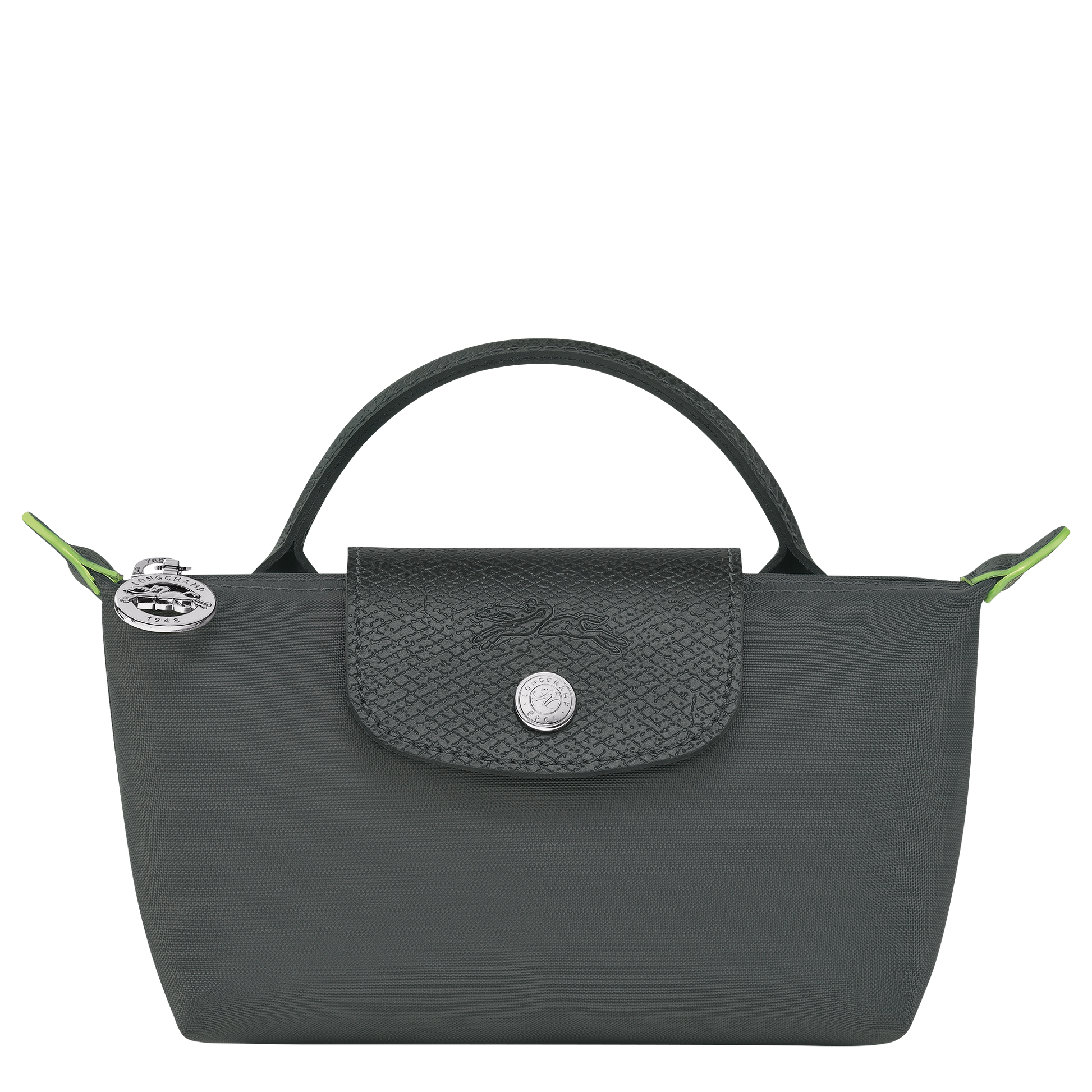 Longchamp top gray bag