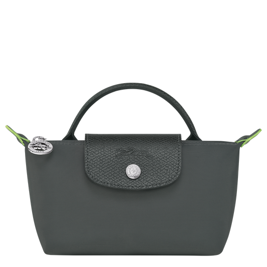 Longchamp LE PLIAGE GREEN - Pouch with handle in Graphite - 1 (SKU: 34175919P66)