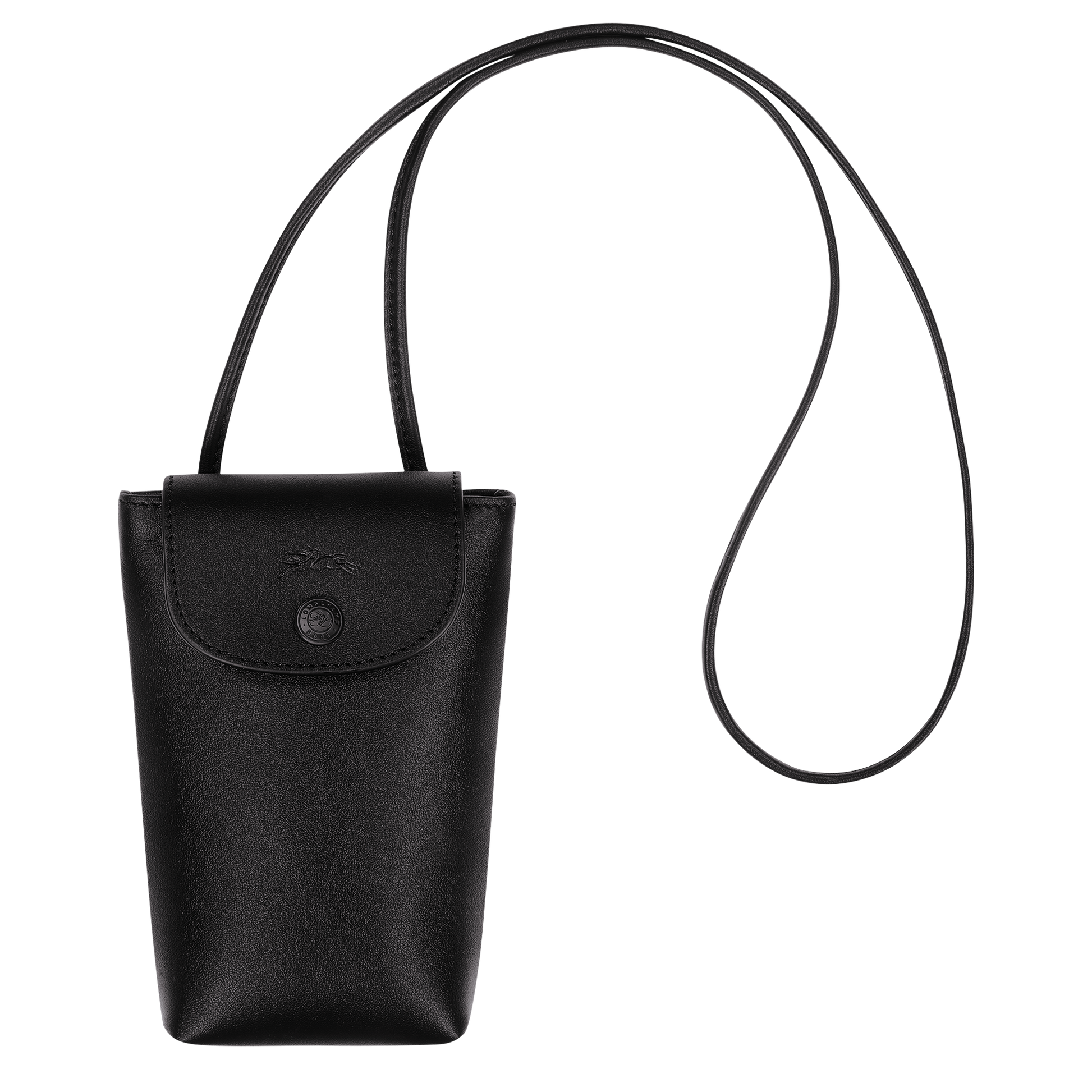 Longchamp LE PLIAGE XTRA - Phone case with leather lace in Black - 1 (SKU: 34178987001)