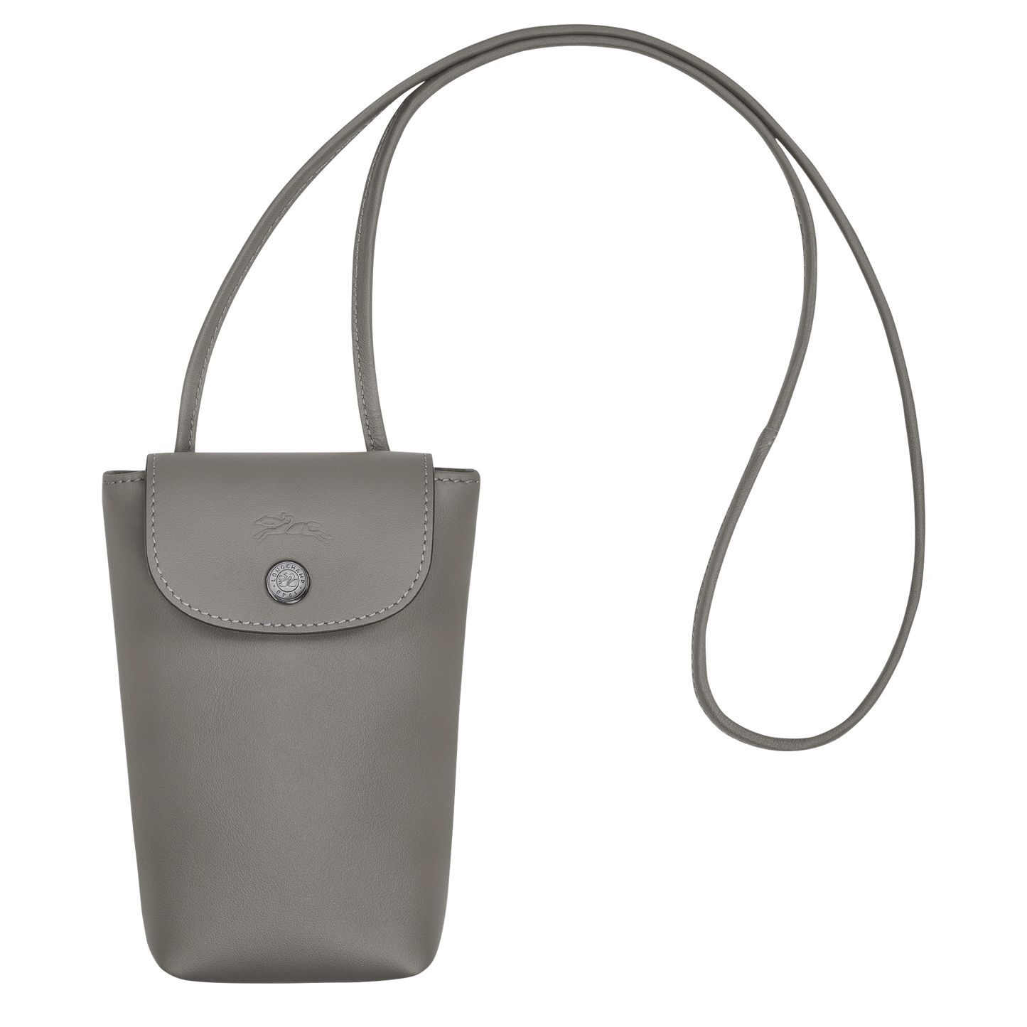 Phone case with leather lace Le Pliage Xtra Turtledove 34178987P55 Longchamp ID LONGCHAMP