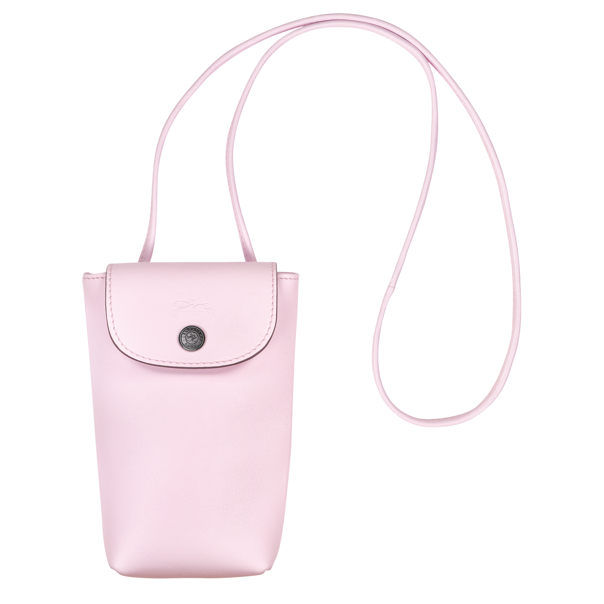Le Pliage Green Pouch with handle Pink - Recycled canvas (34175919P75)