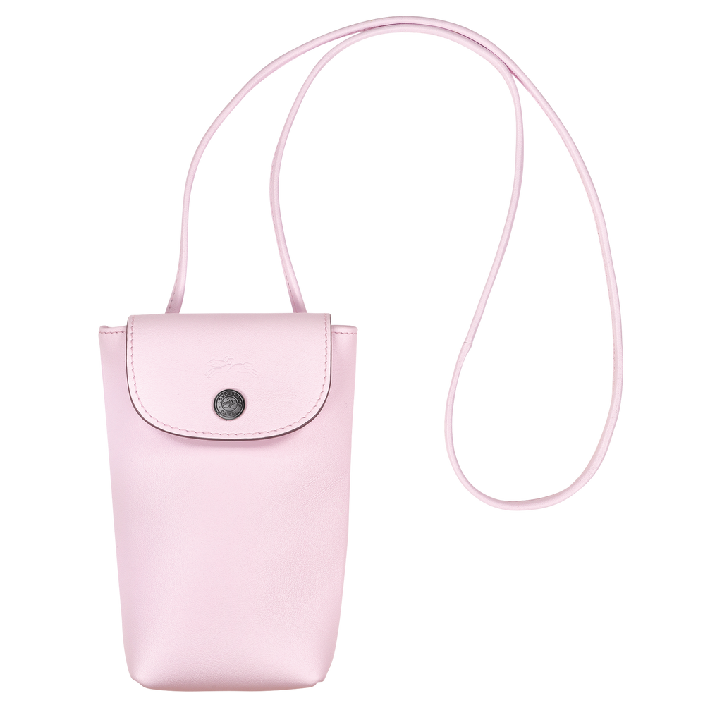 Longchamp LE PLIAGE XTRA - Phone case with leather lace in Petal Pink - 1 (SKU: 34178987P72)
