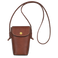 Longchamp ÉPURE - Phone case with leather lace in Brown - 1 (SKU: 34193HYZ035)