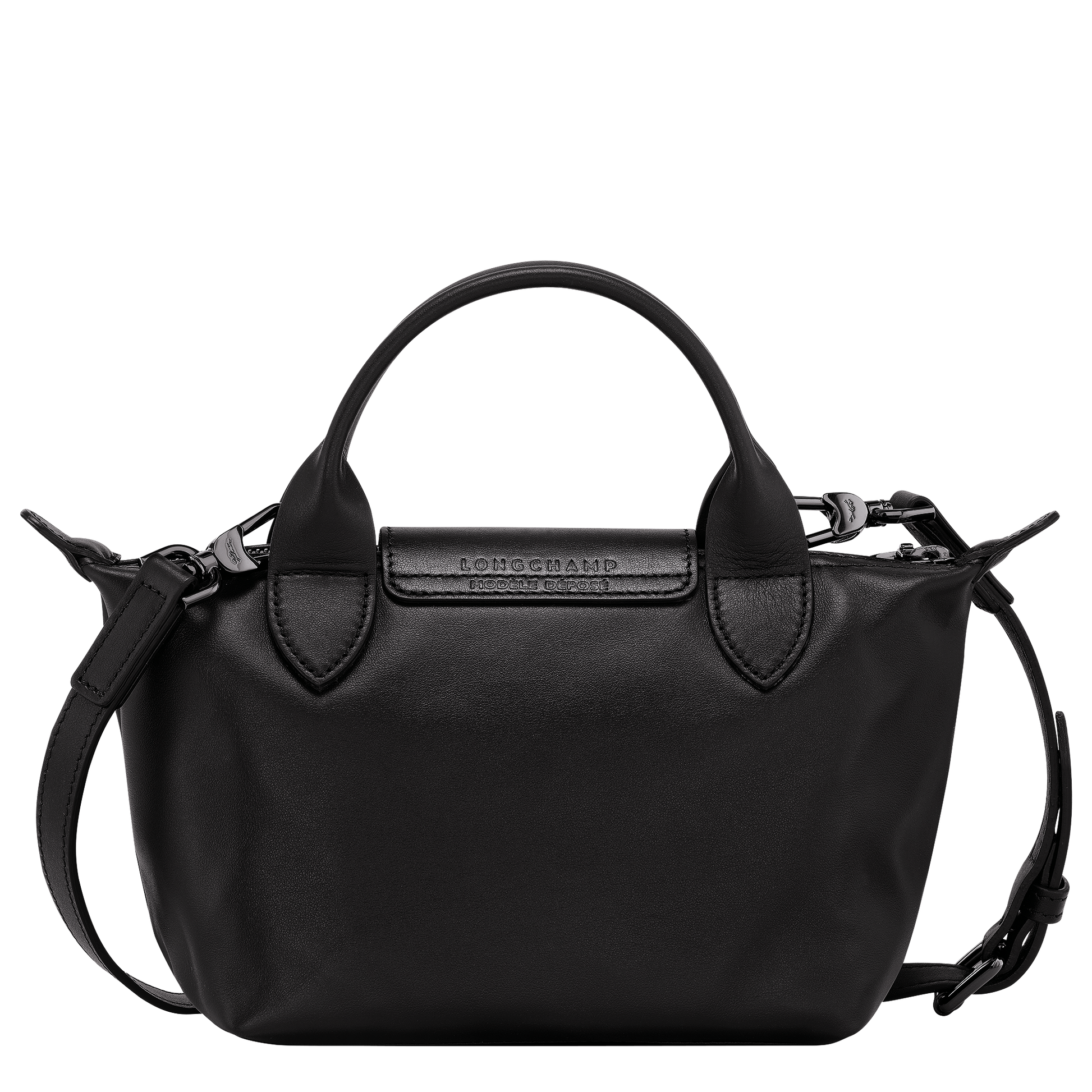Longchamp le pliage leather discount bag
