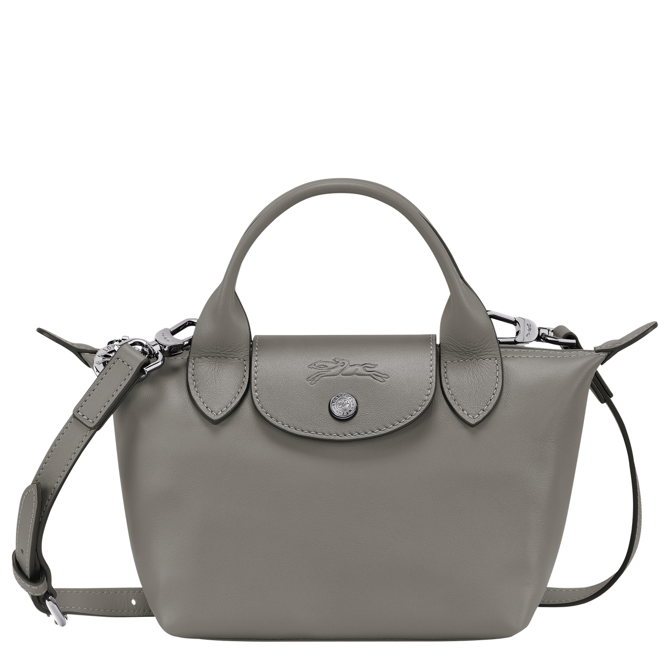 Le Pliage Xtra Handbag XS Turtledove - Leather - L1500987P55