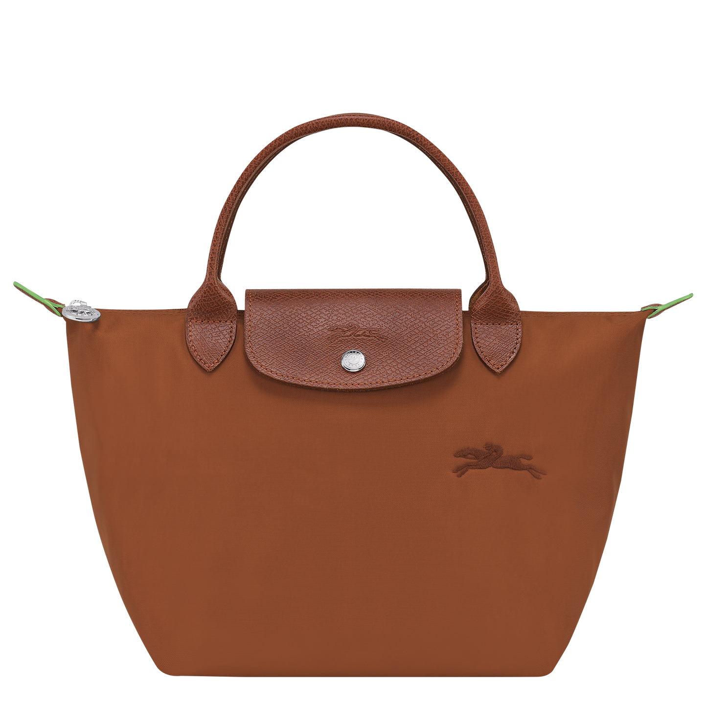Handbag S Le Pliage Green Cognac L1621919504 Longchamp Indonesia LONGCHAMP