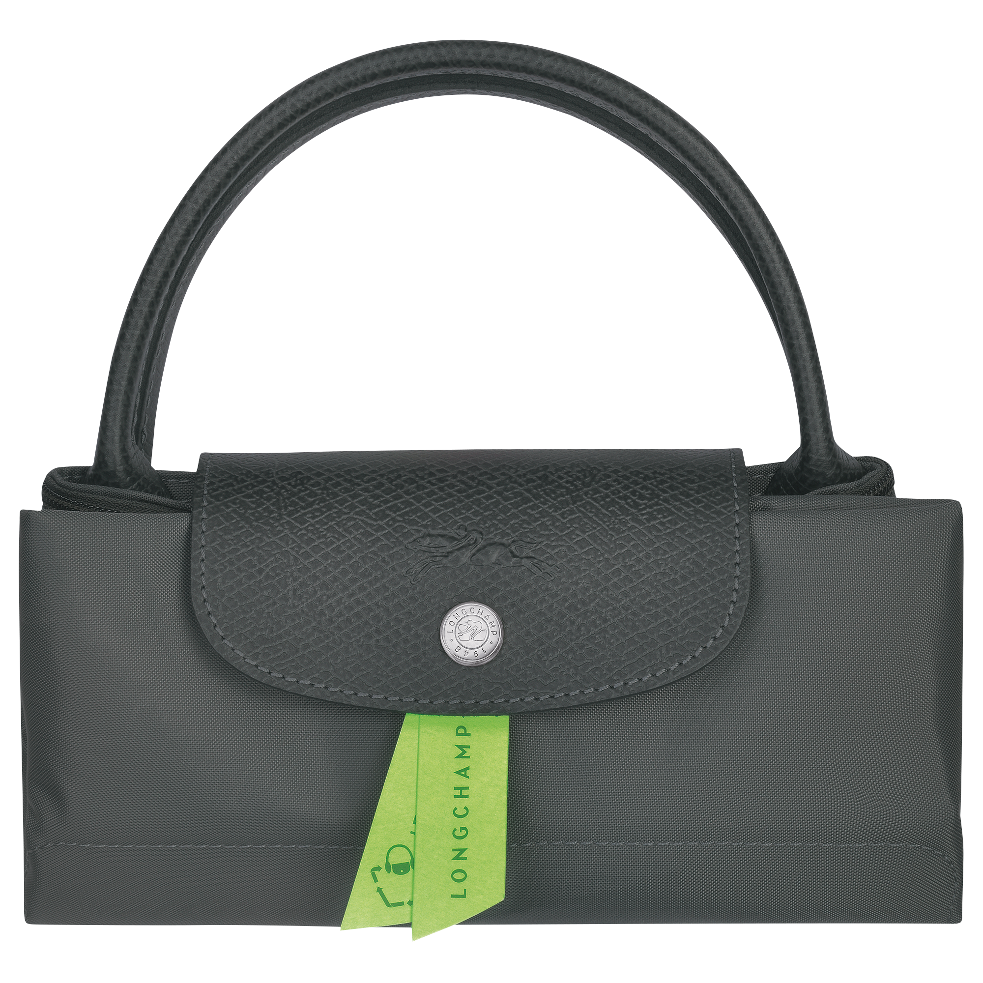 Longchamp LE PLIAGE GREEN - Handbag S in Graphite - 4 (SKU: L1621919P66)