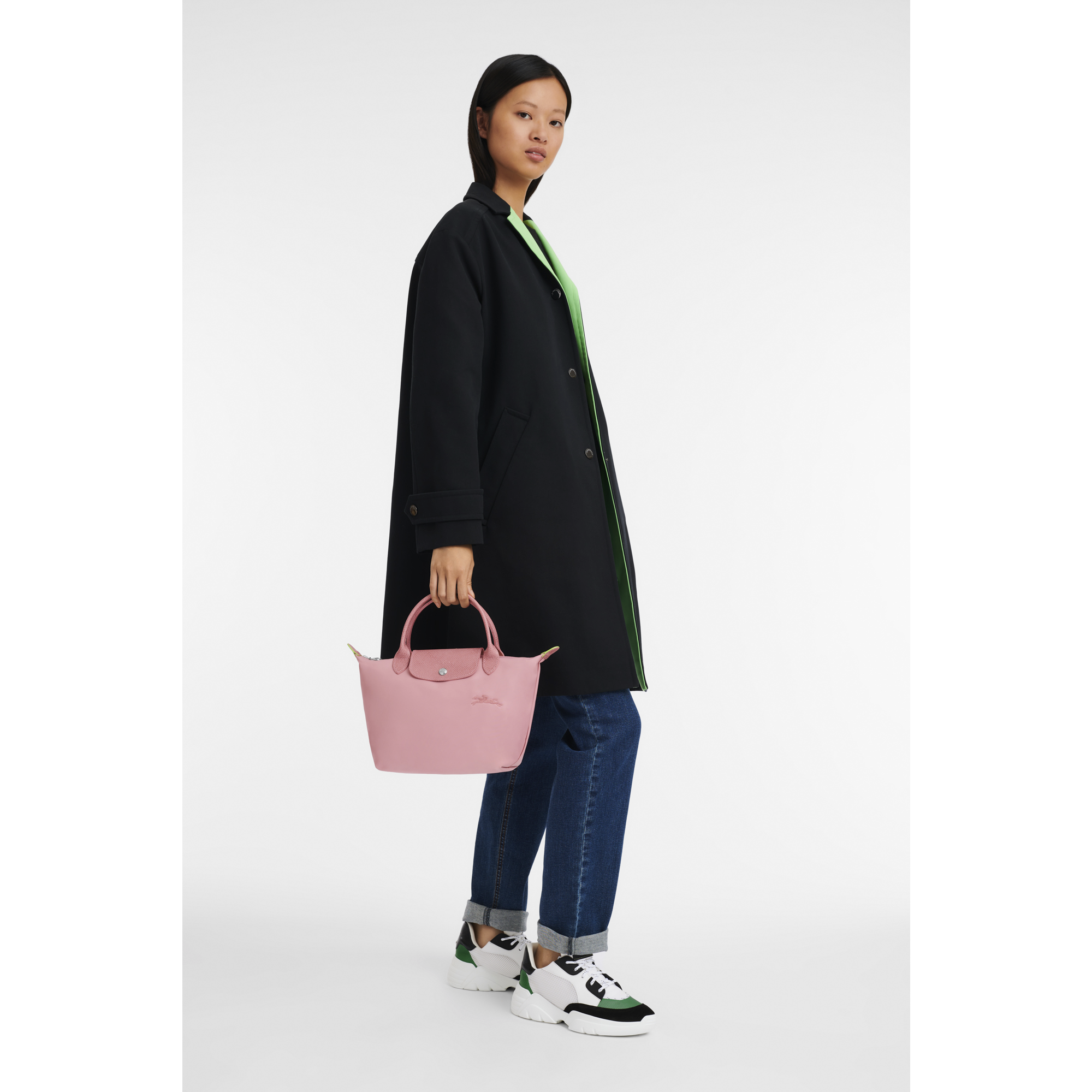 Longchamp LE PLIAGE GREEN - Handbag S in Petal Pink - 2 (SKU: L1621919P72)