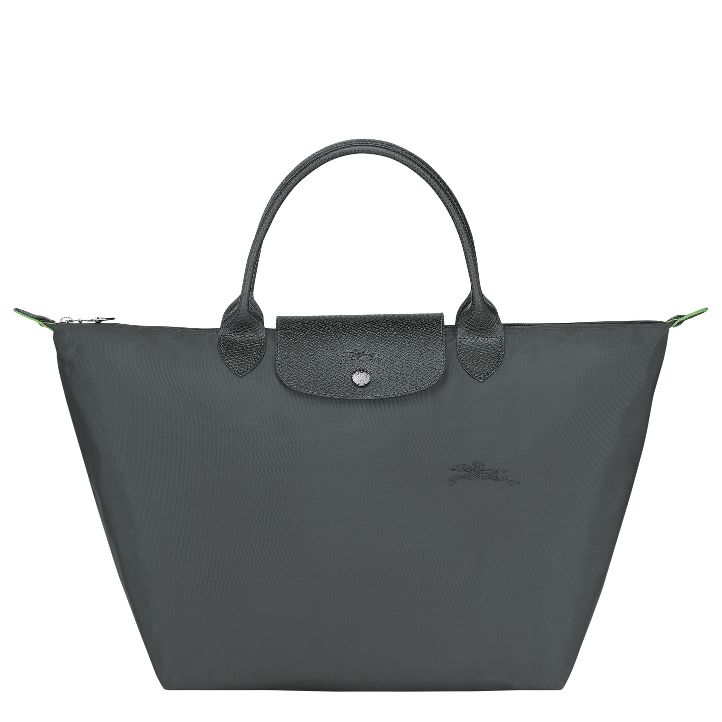 Longchamp LE PLIAGE GREEN - Handbag M in Graphite - 1 (SKU: L1623919P66)