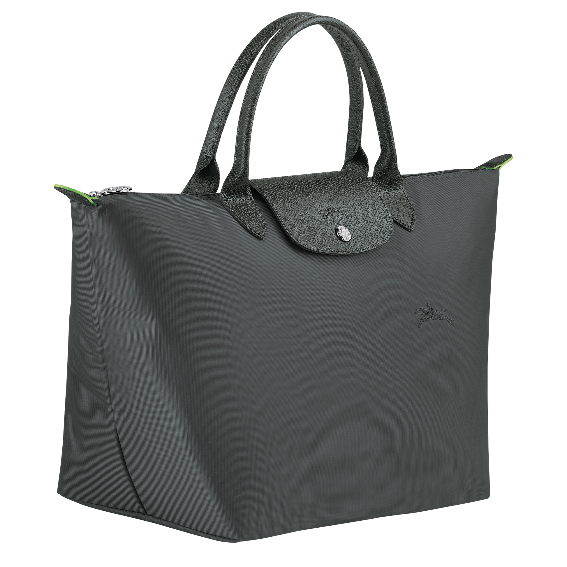 Longchamp LE PLIAGE GREEN - Handbag M in Graphite - 3 (SKU: L1623919P66)