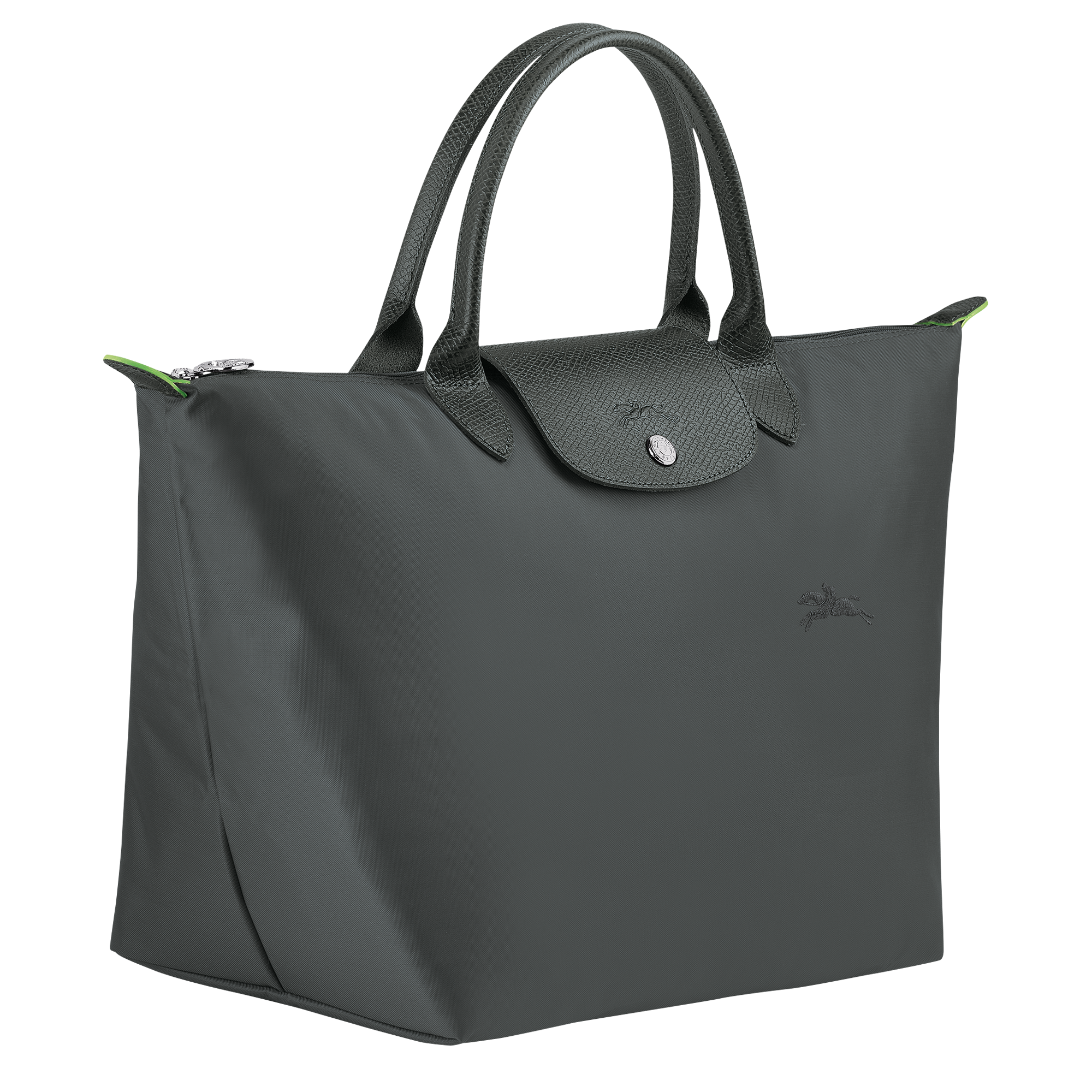Longchamp LE PLIAGE GREEN - Handbag M in Graphite - 3 (SKU: L1623919P66)