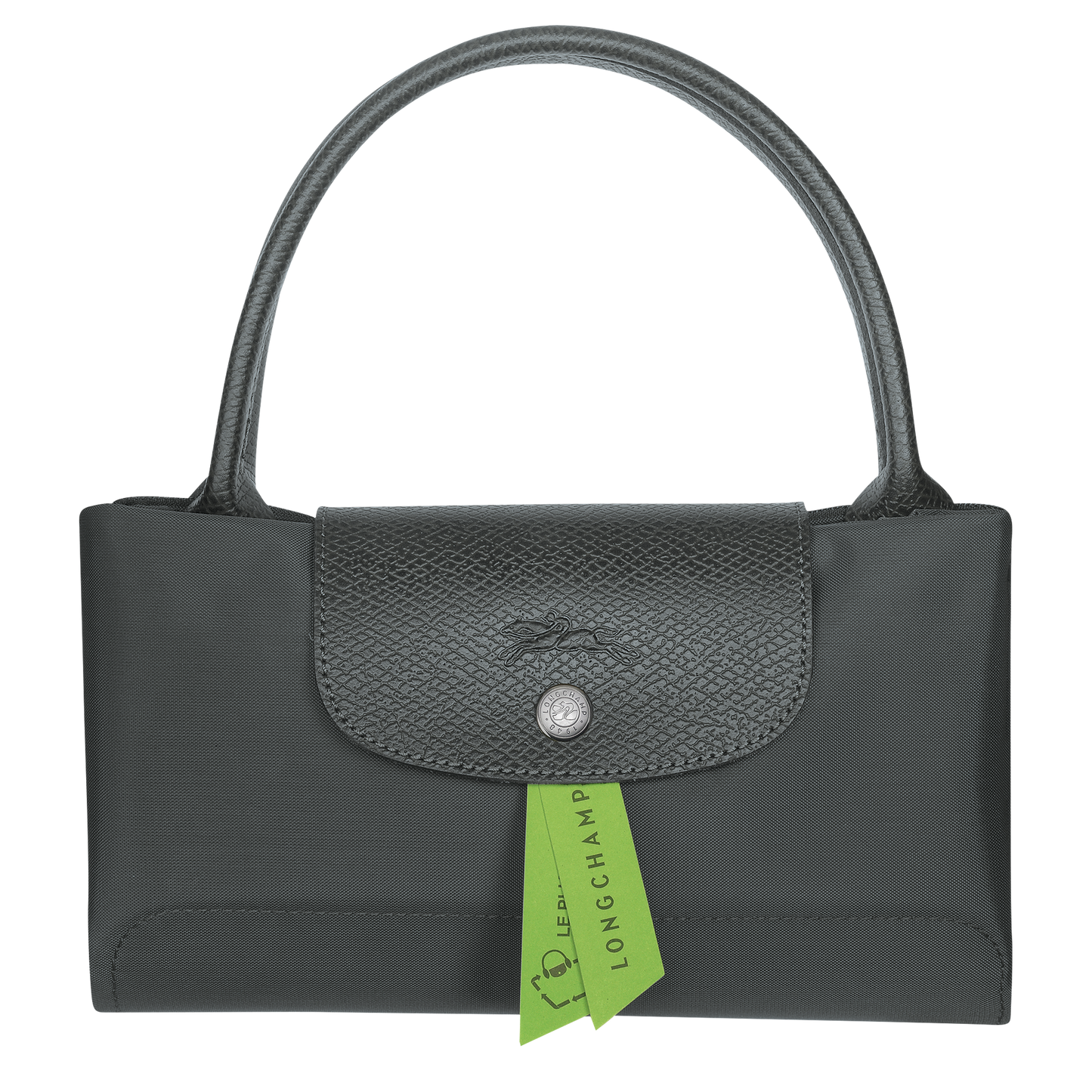 Longchamp LE PLIAGE GREEN - Handbag M in Graphite - 4 (SKU: L1623919P66)