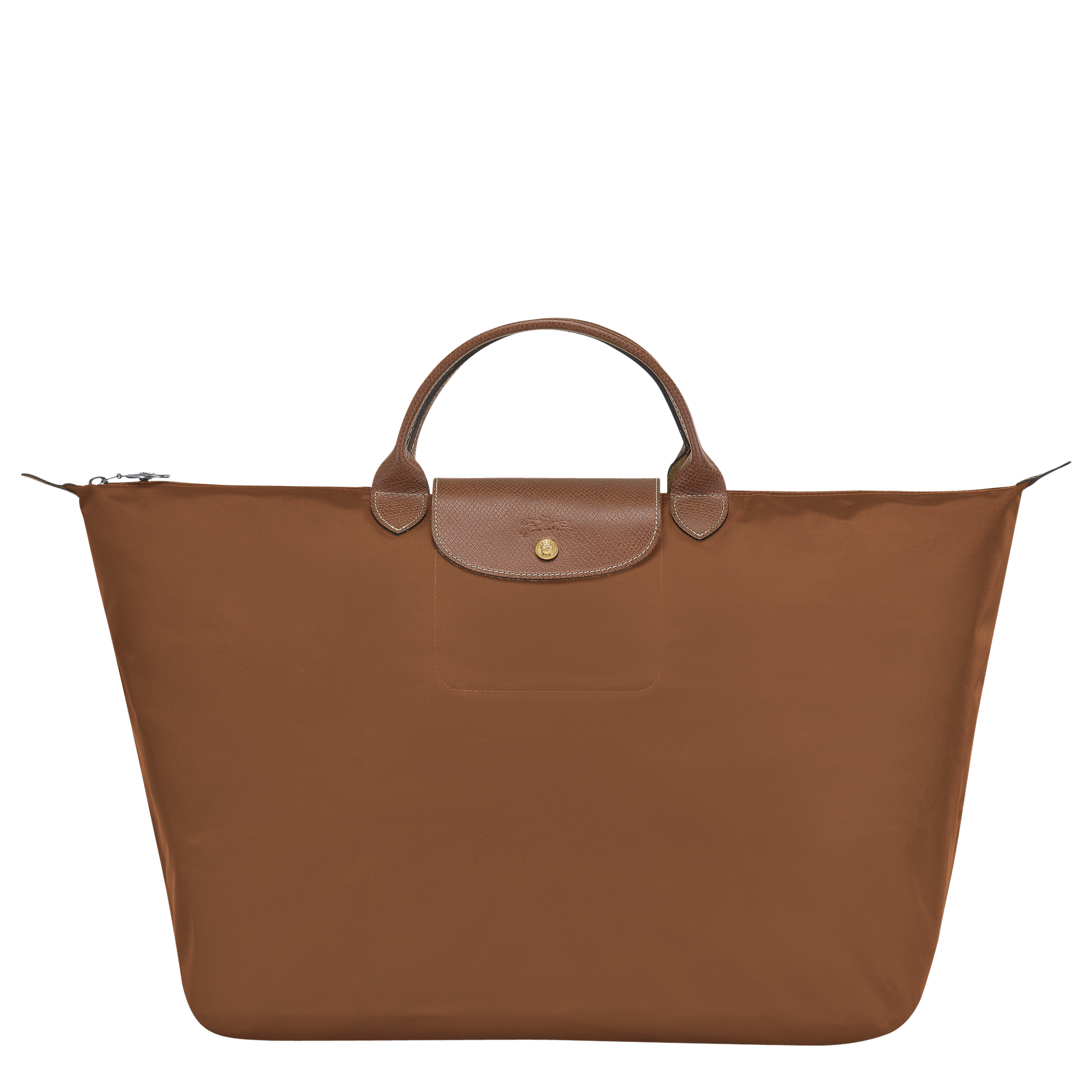 LONGCHAMP-Le Pliage Original L Travel bag-Cognac-L1624089504-1