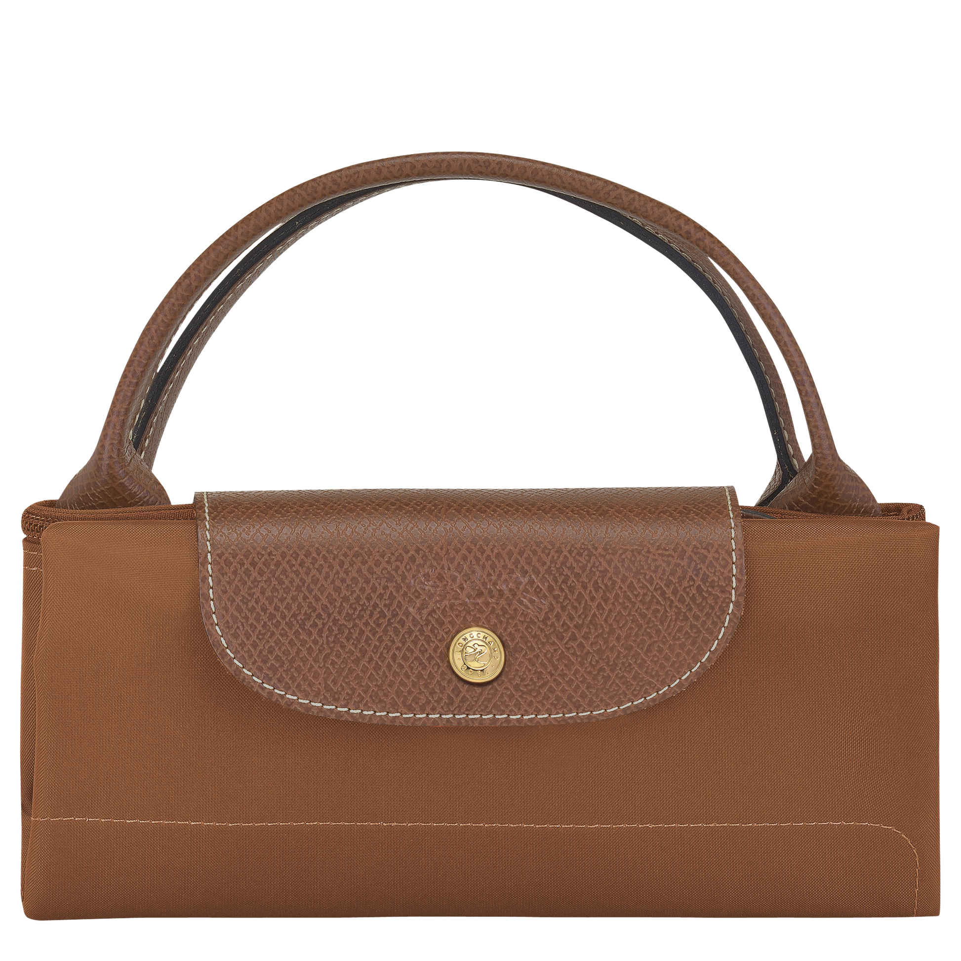 LONGCHAMP-Le Pliage Original L Travel bag-Cognac-L1624089504-5
