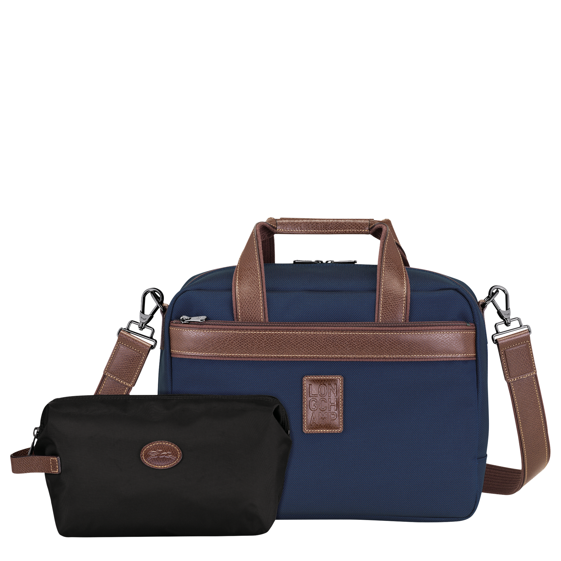 LONGCHAMP-Boxford Travel bag S-Blue-L1658080127-4