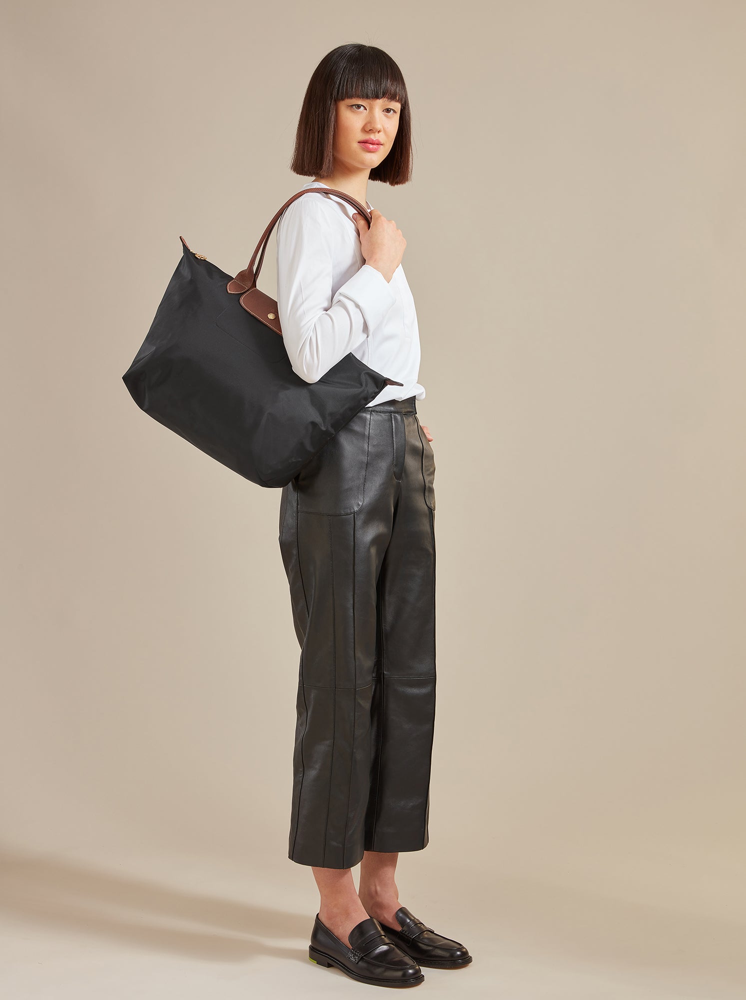 Longchamp LE PLIAGE ORIGINAL - Shoulder bag L in Black - 2 (SKU: L1899089001)