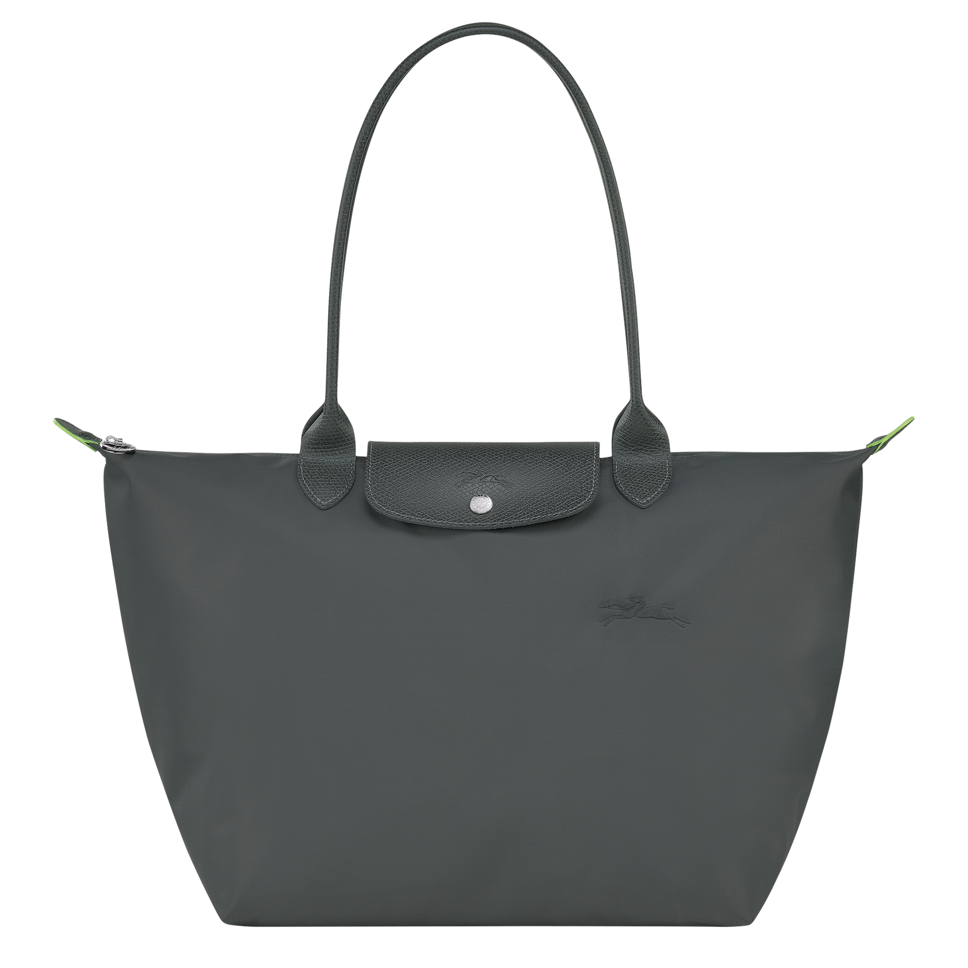 Grey longchamp bag outlet