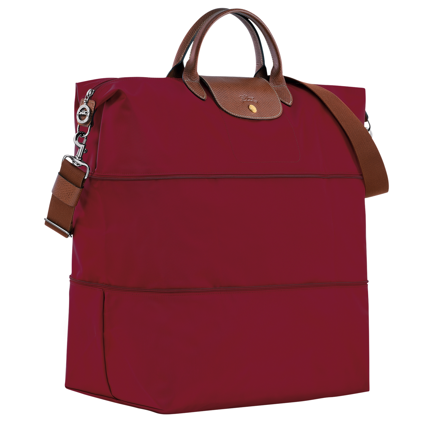 Longchamp red tote on sale