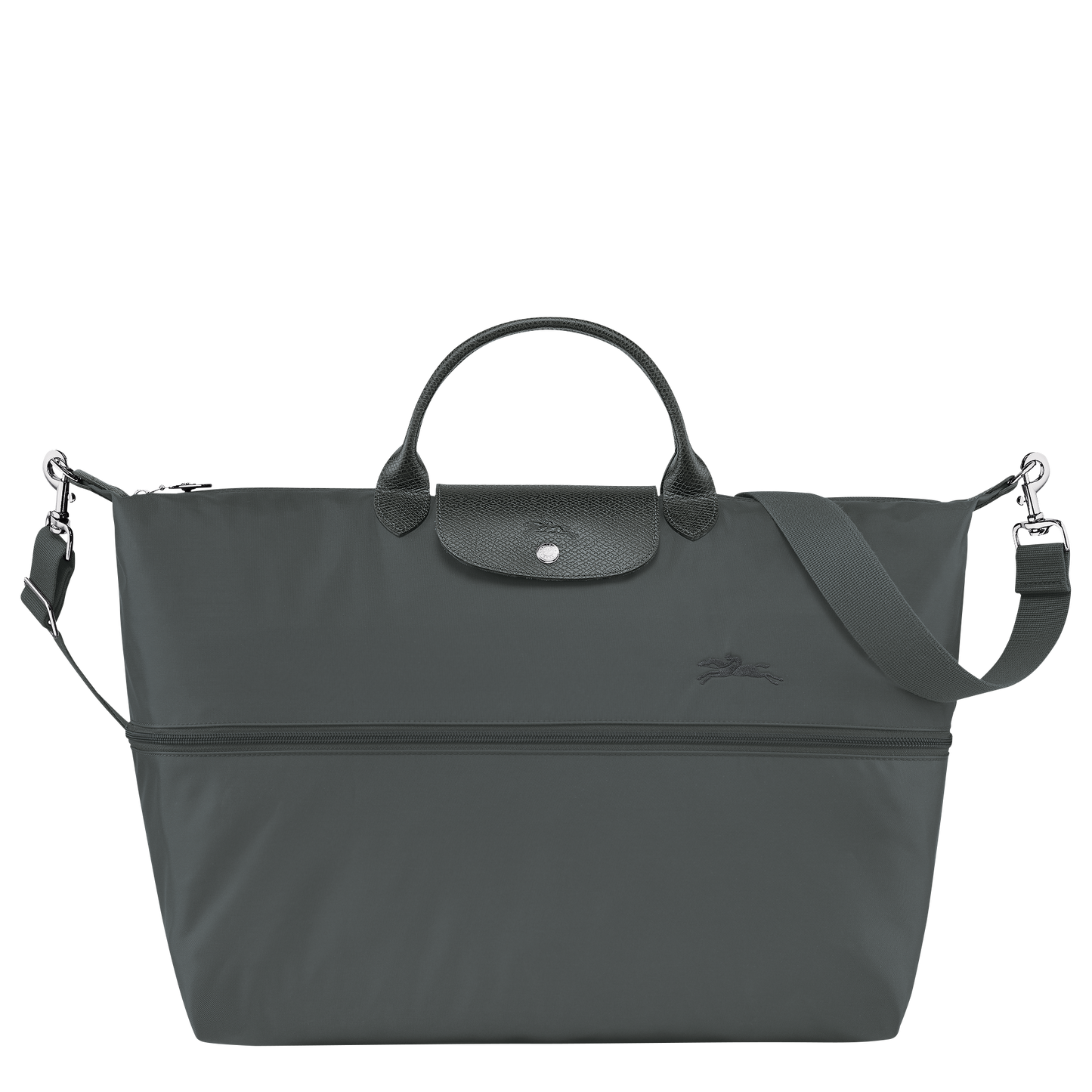 Longchamp LE PLIAGE GREEN - Travel bag expandable in Graphite - 4 (SKU: L1911919P66)