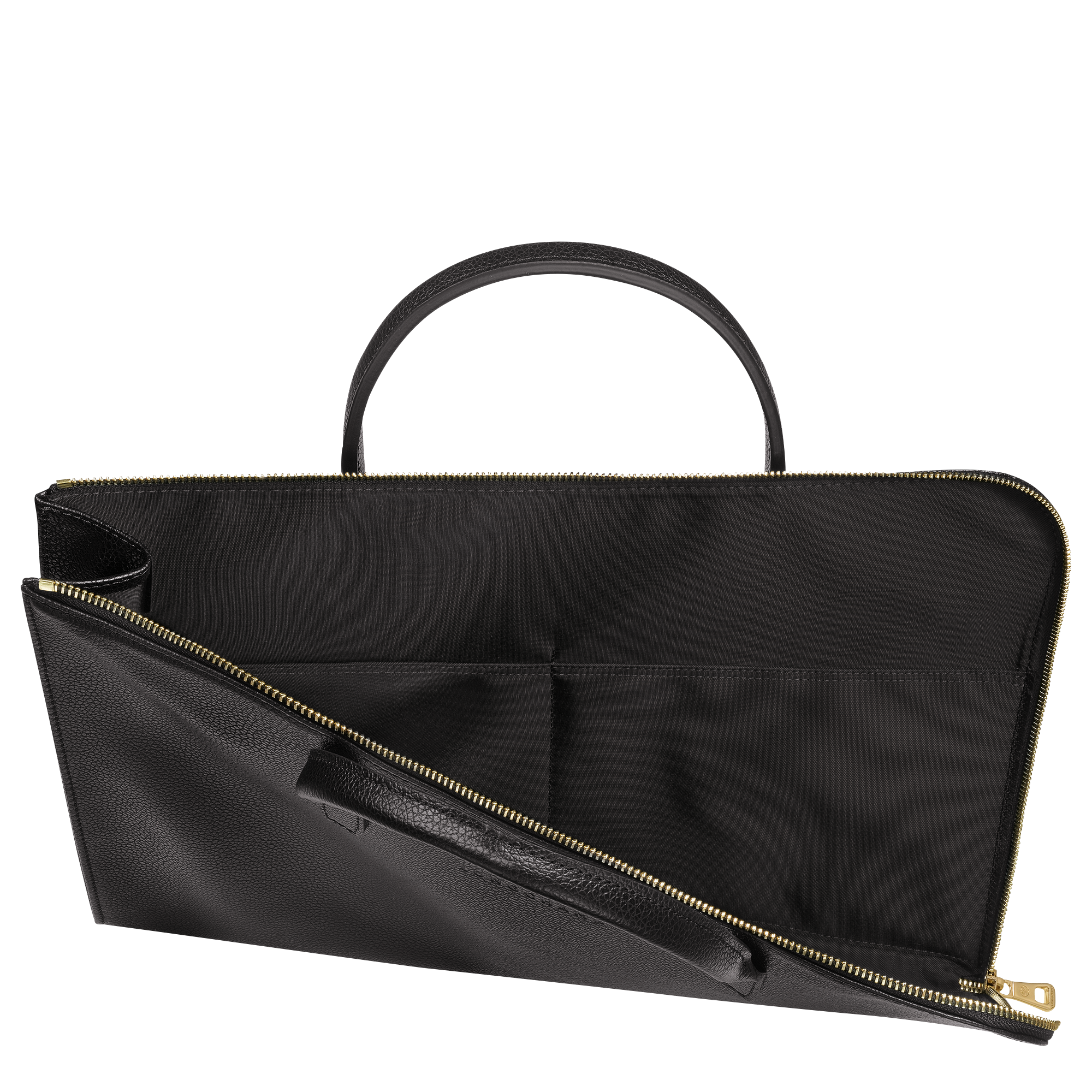 Longchamp LE FOULONNÉ - Briefcase S in Black - 4 (SKU: L2115021001)