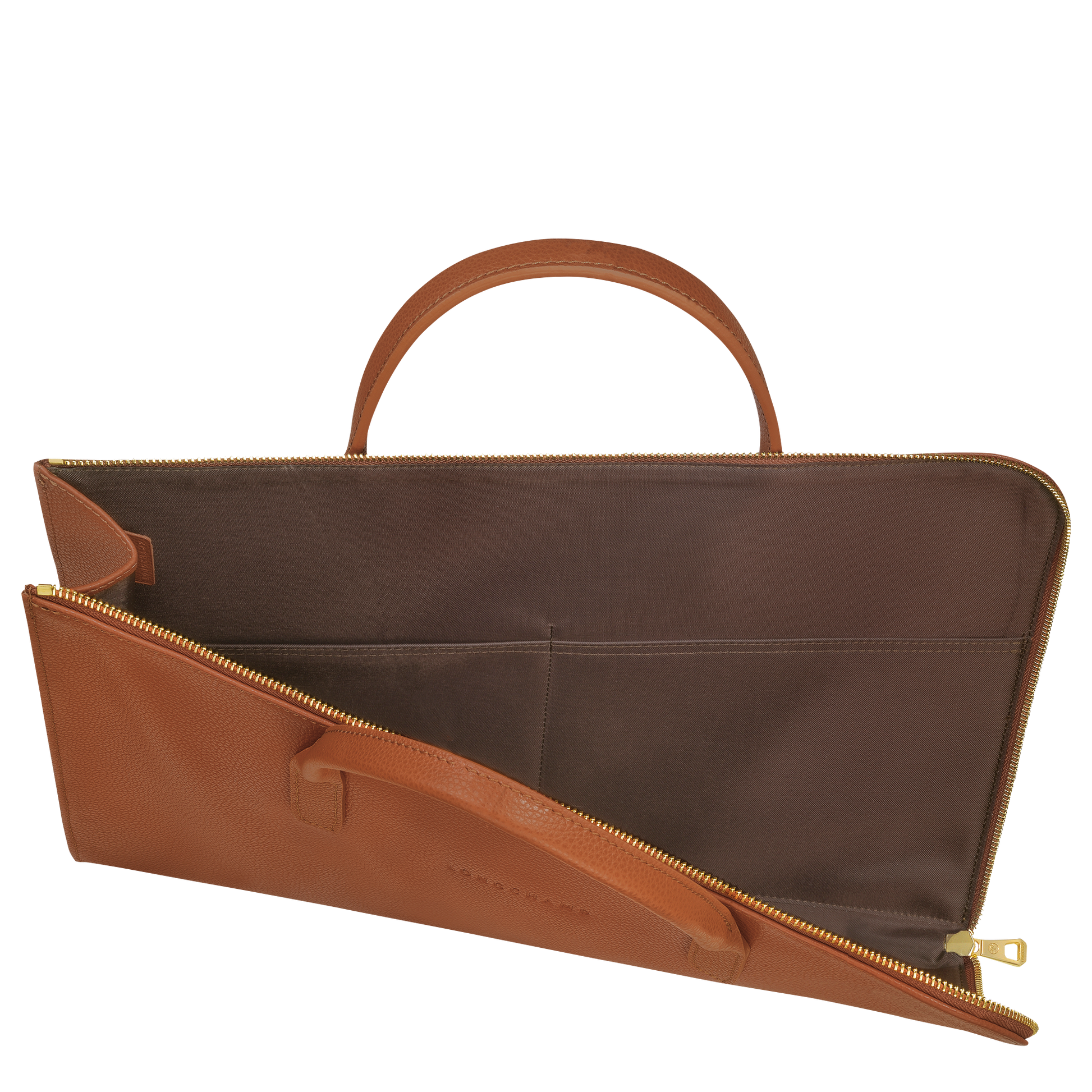 Longchamp LE FOULONNÉ - Briefcase S in Caramel - 4 (SKU: L2115021121)
