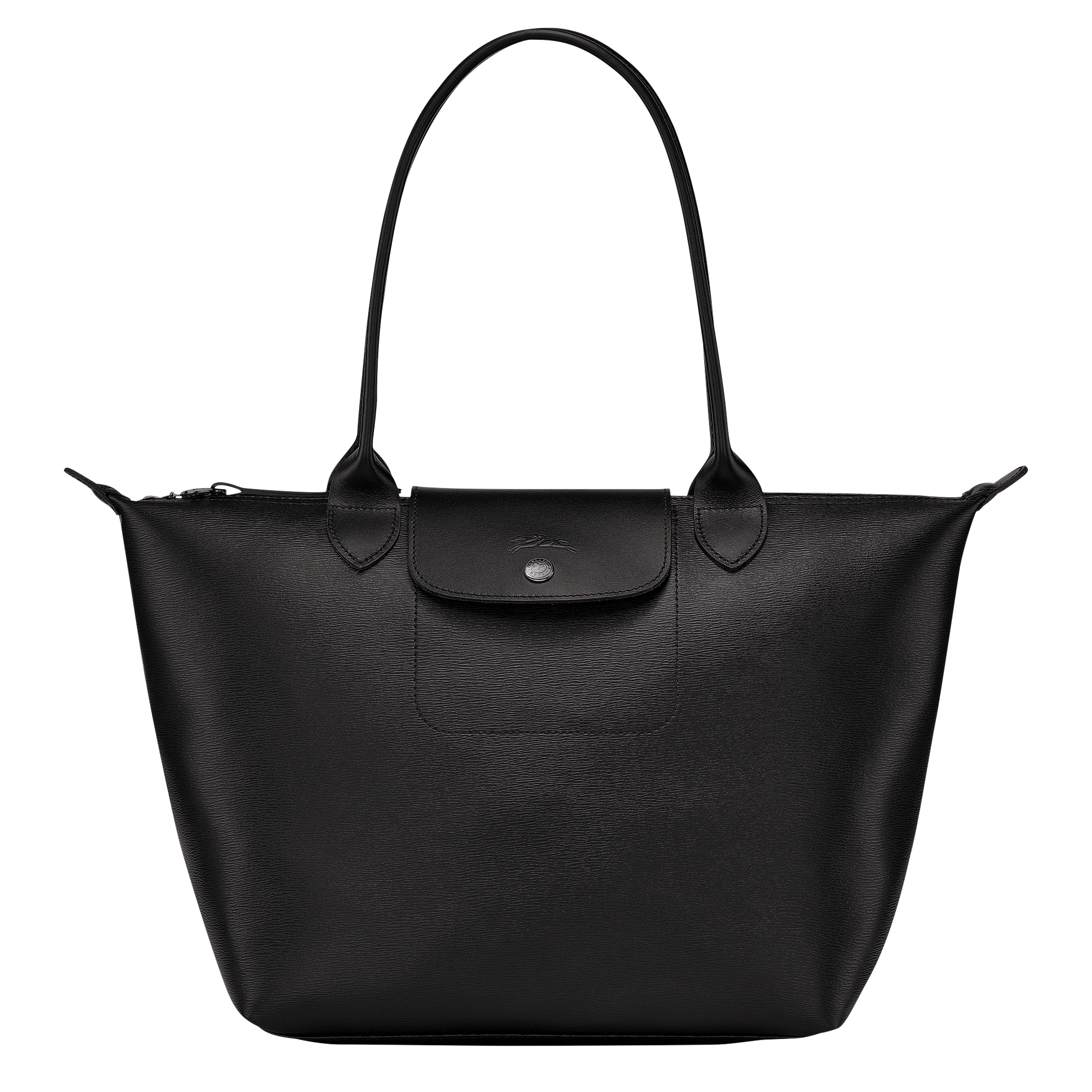 Front view of Longchamp LE PLIAGE CITY - Tote bag M in Black (SKU: L2605HYQ001)