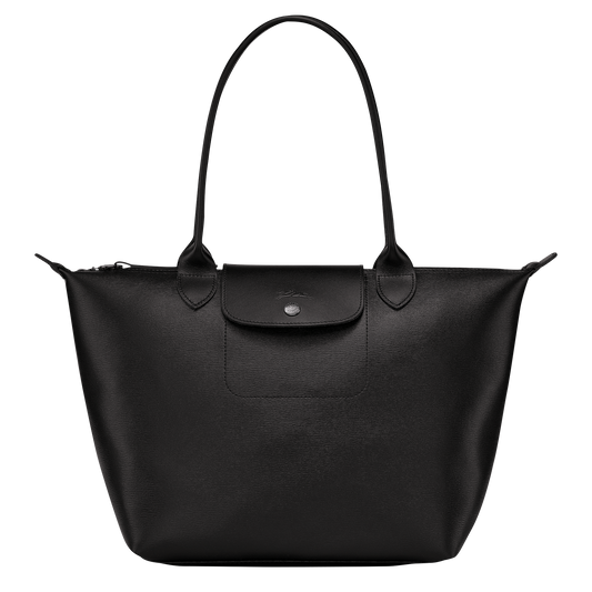 Front view of Longchamp LE PLIAGE CITY - Tote bag M in Black (SKU: L2605HYQ001)