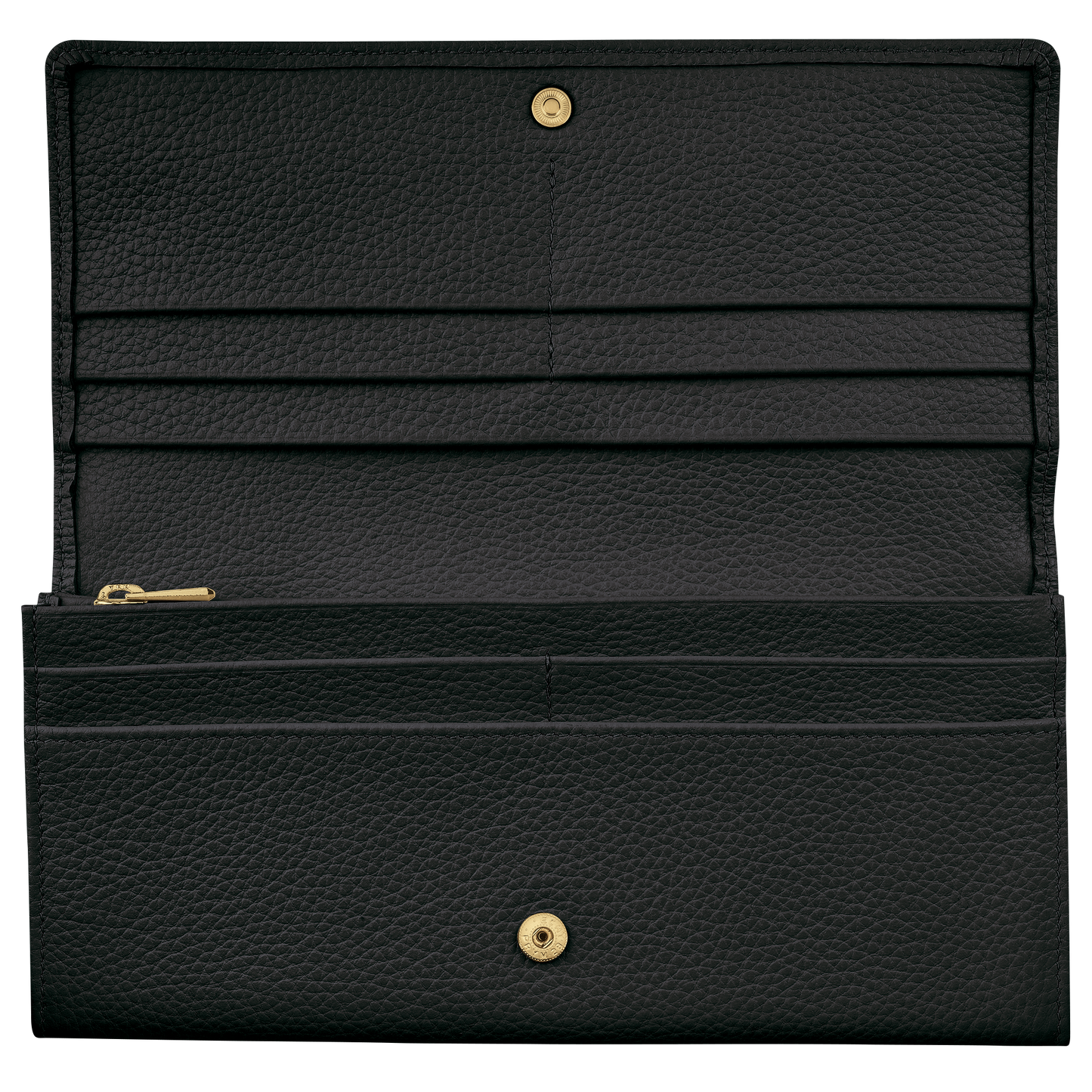 Longchamp LE FOULONNÉ - Continental wallet in Black - 2 (SKU: L3044021001)