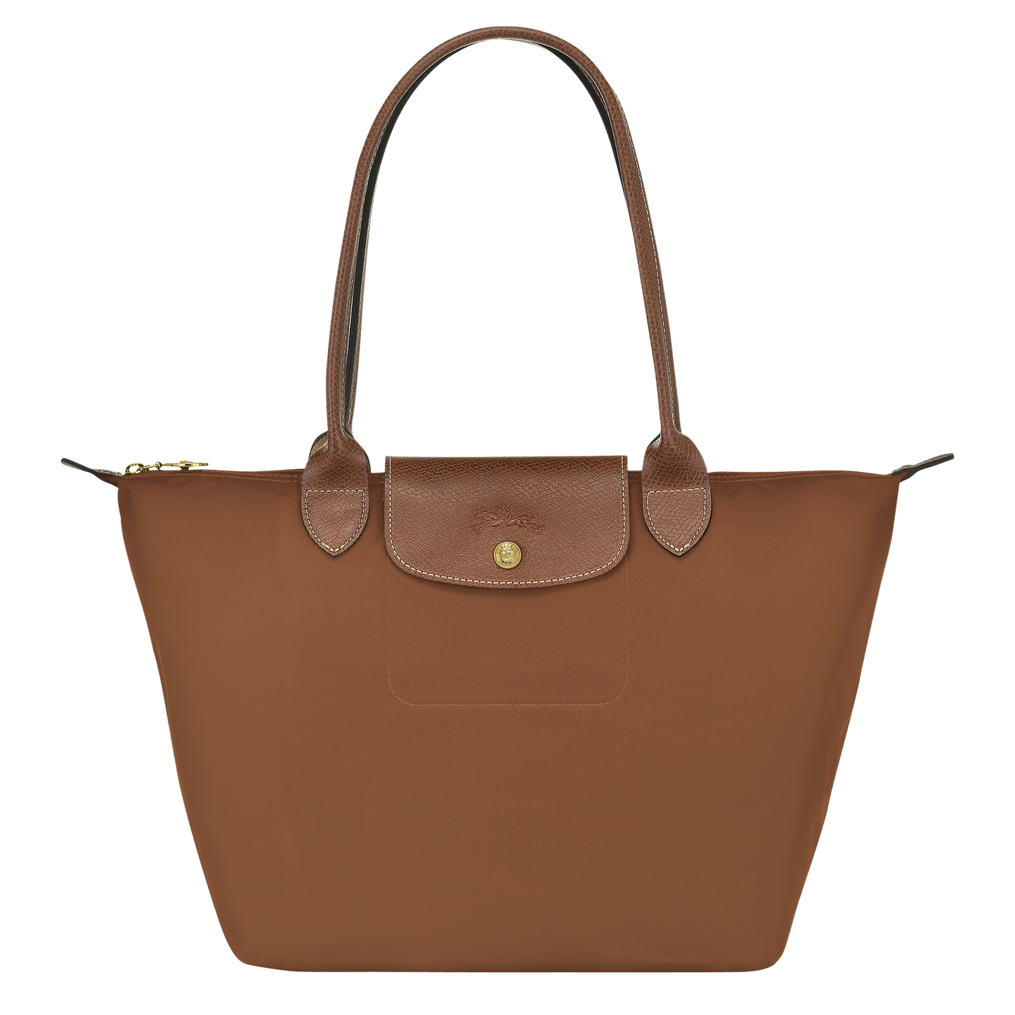 LONGCHAMP-Le Pliage Original Tote bag M-Cognac-L2605089504-1