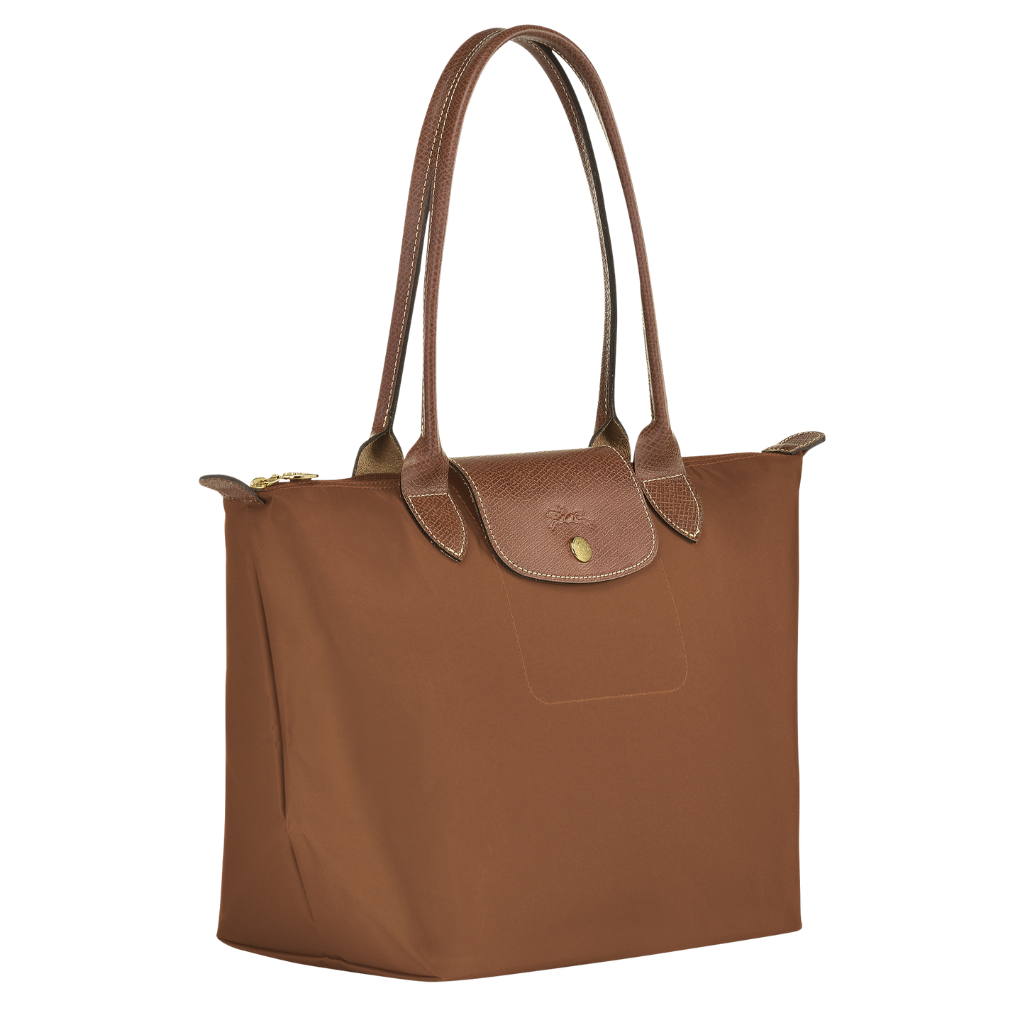 LONGCHAMP-Le Pliage Original Tote bag M-Cognac-L2605089504-3