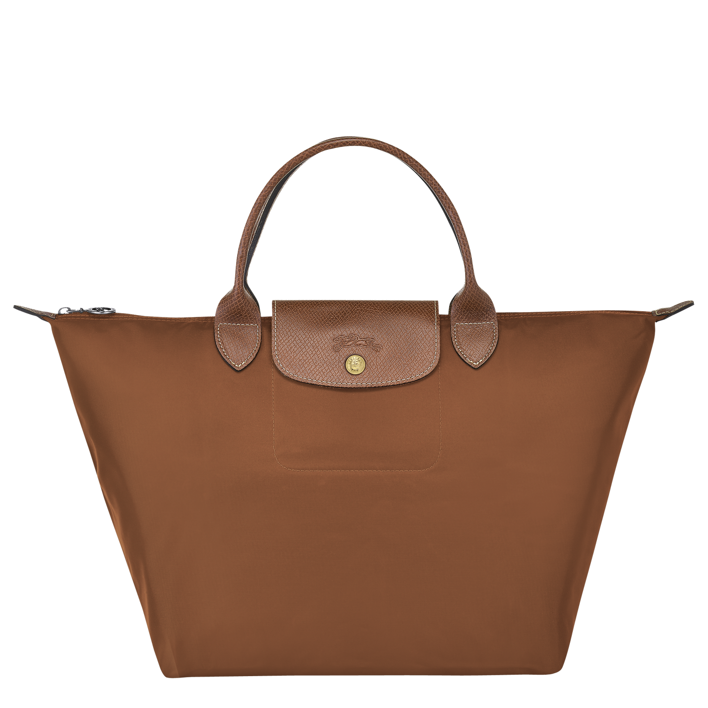 LONGCHAMP-Le Pliage Original Handbag M-Cognac-L1623089504-1