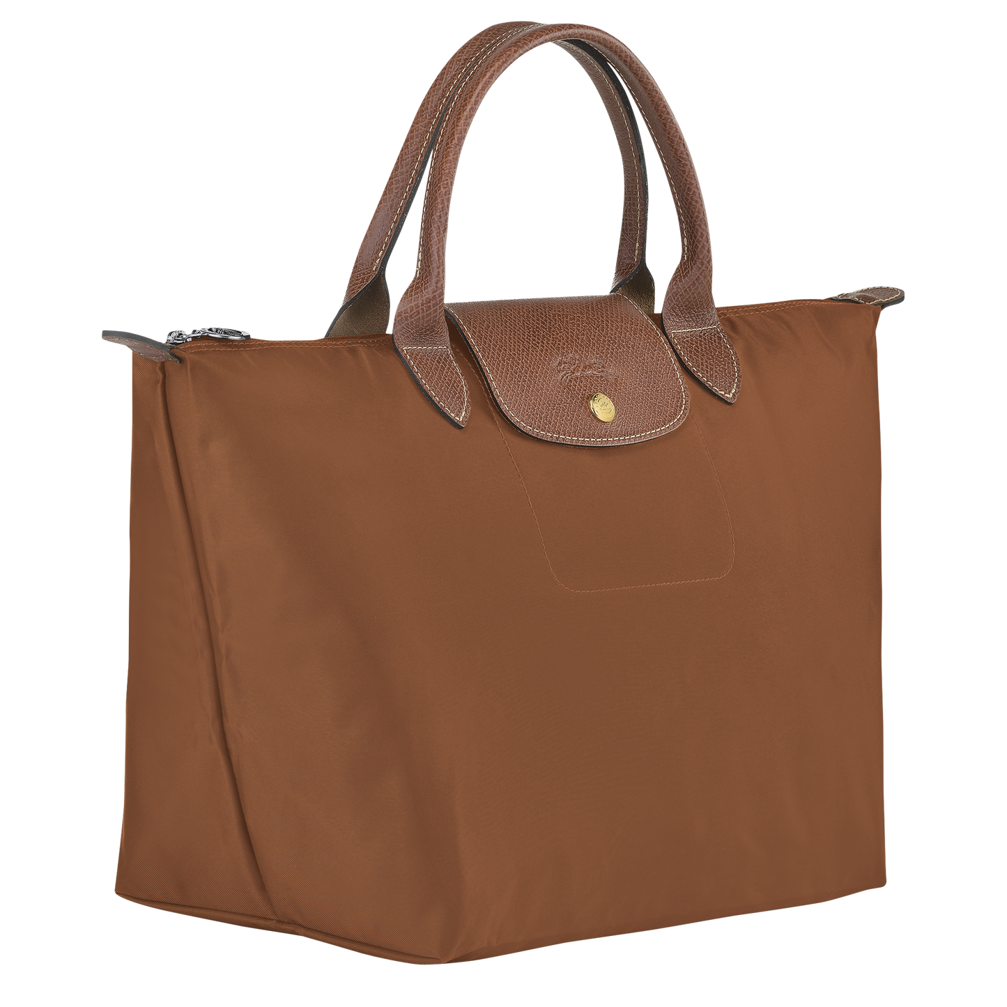 LONGCHAMP-Le Pliage Original Handbag M-Cognac-L1623089504-3