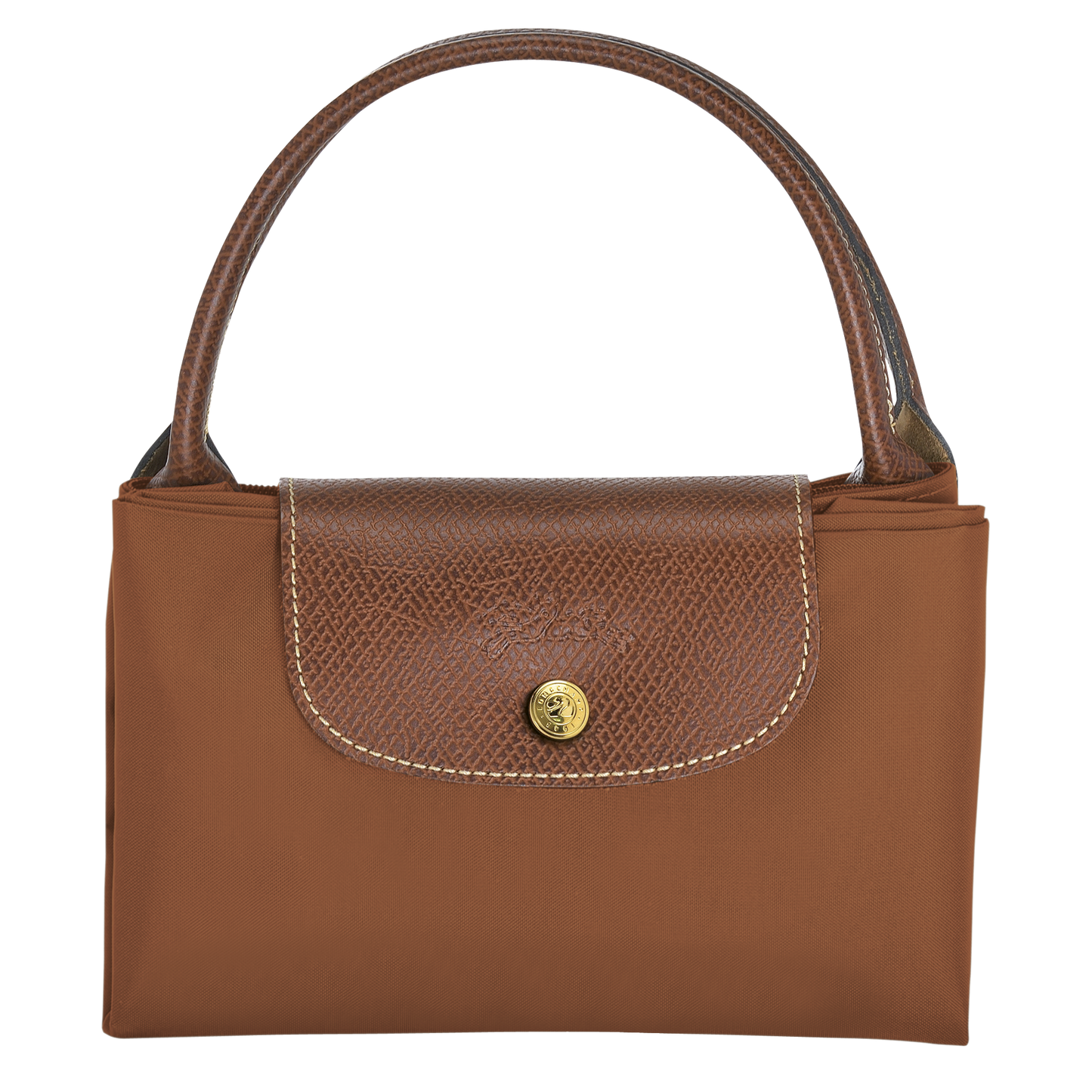 LONGCHAMP-Le Pliage Original Handbag M-Cognac-L1623089504-5