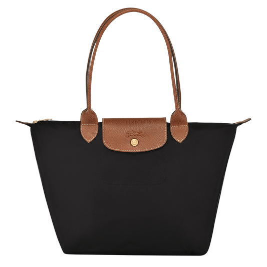 Le Pliage Shoulder Bag S in Black - Front -L2605089001