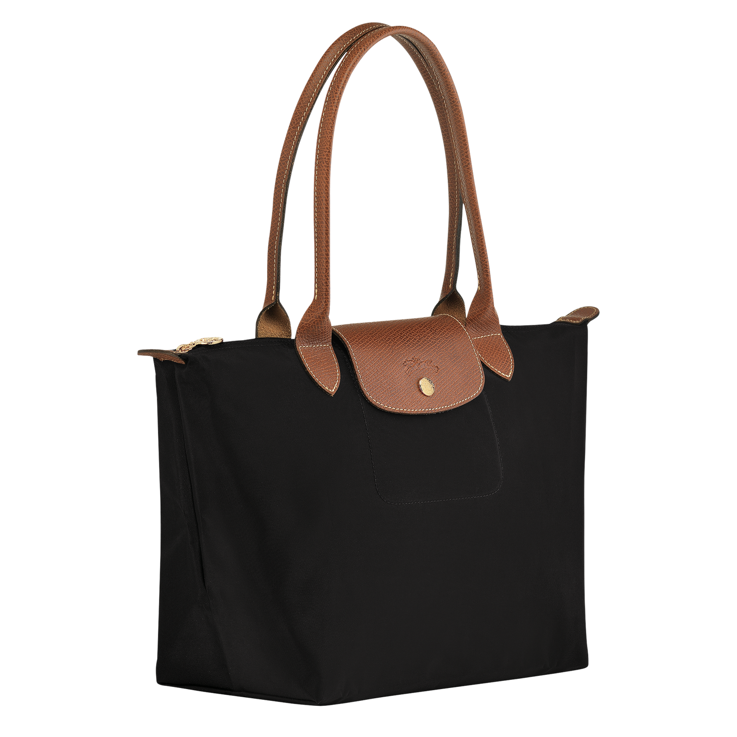 Le Pliage Shoulder Bag S in Black - Side -L2605089001