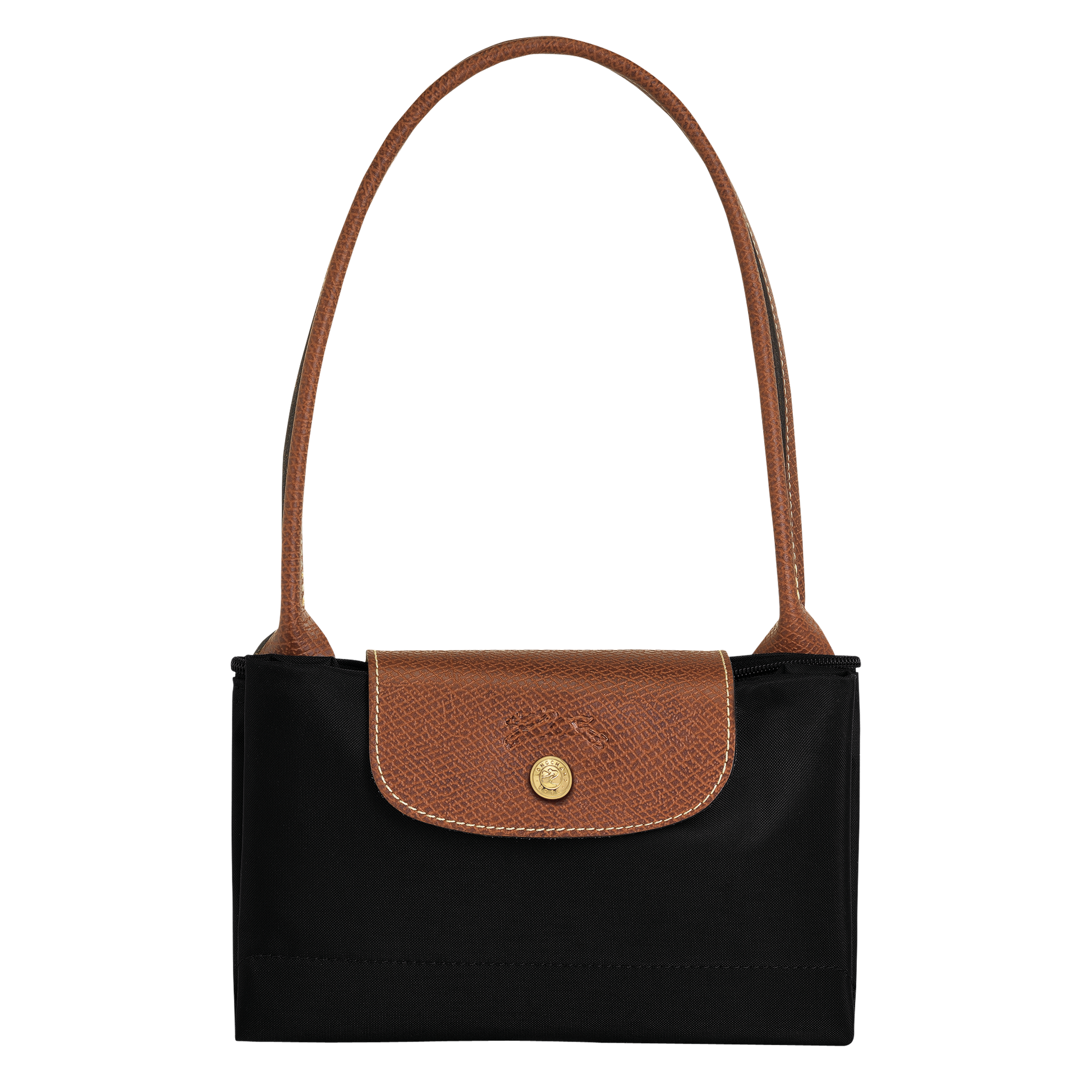Folded sales longchamp bag