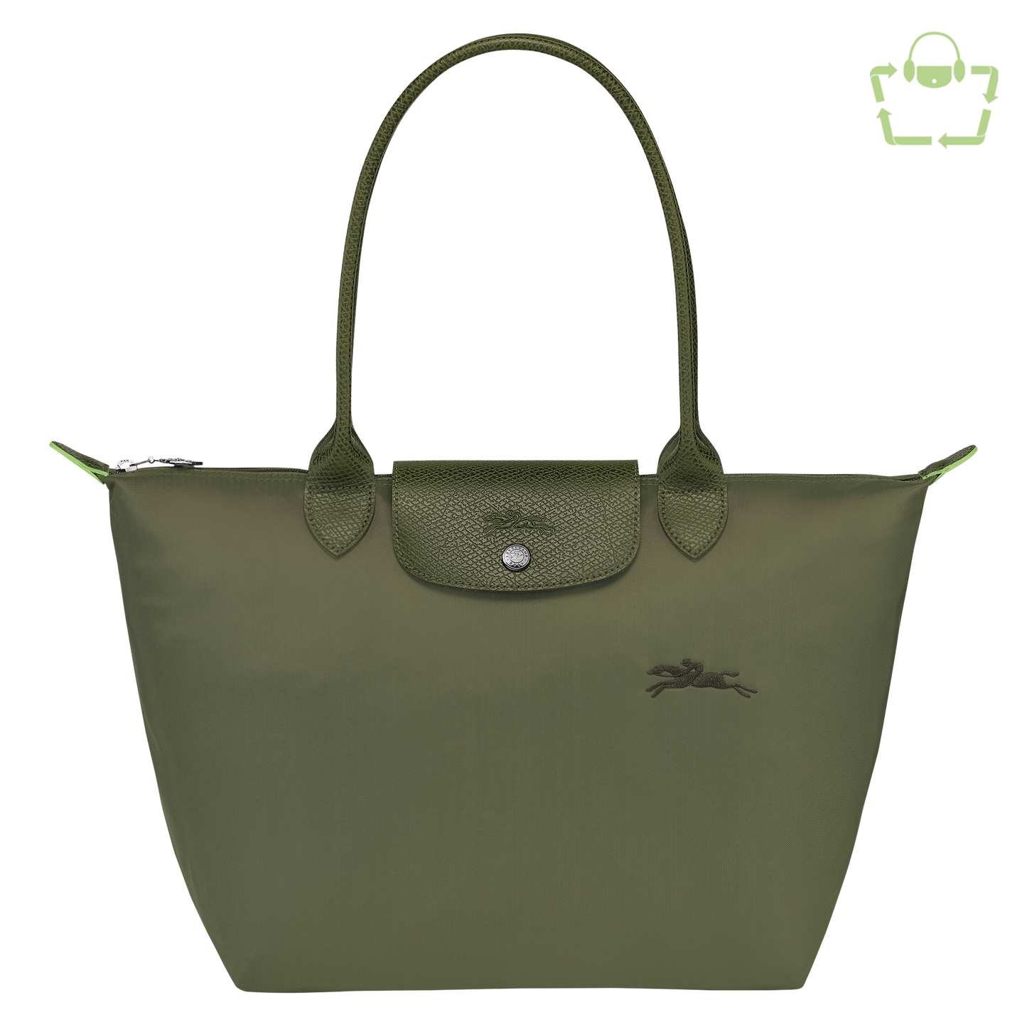 Tote bag M Le Pliage Green Forest L2605919479 Longchamp Indonesia LONGCHAMP