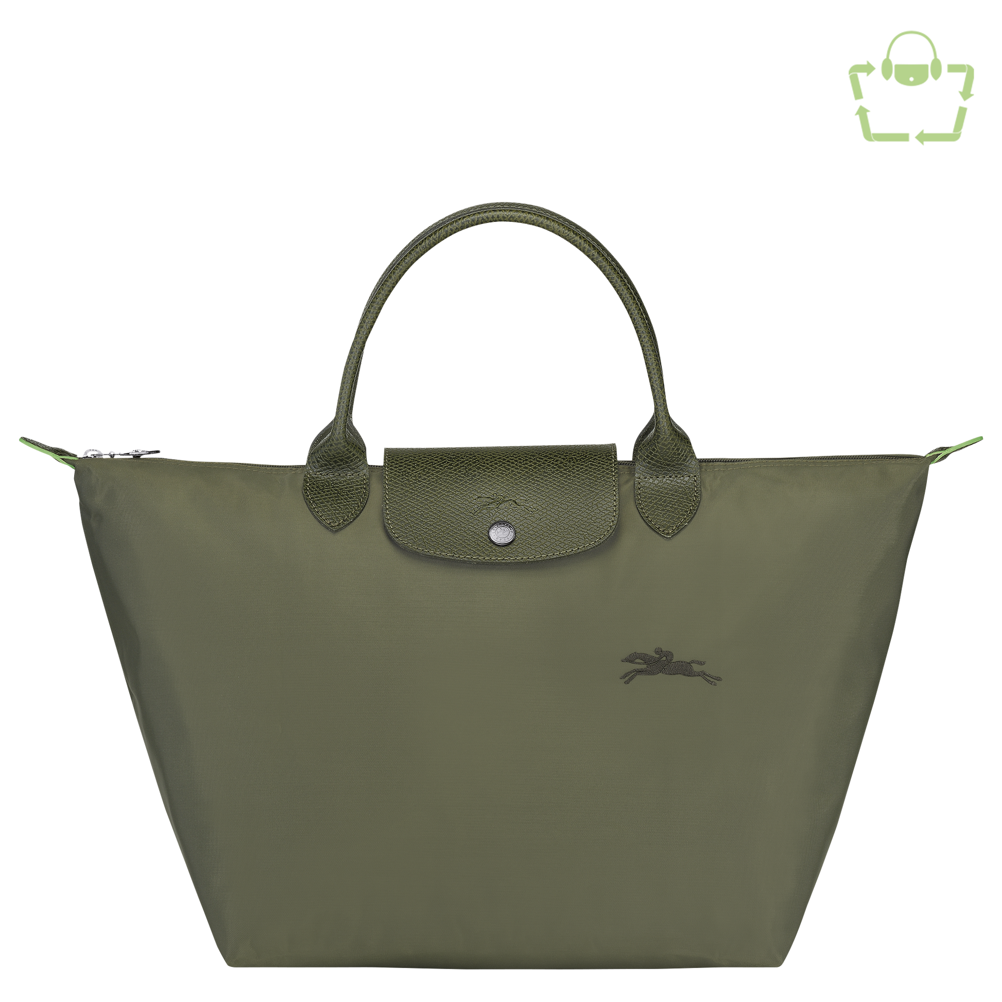Longchamp LE PLIAGE GREEN - Handbag M in Forest - 1 (SKU: L1623919479)