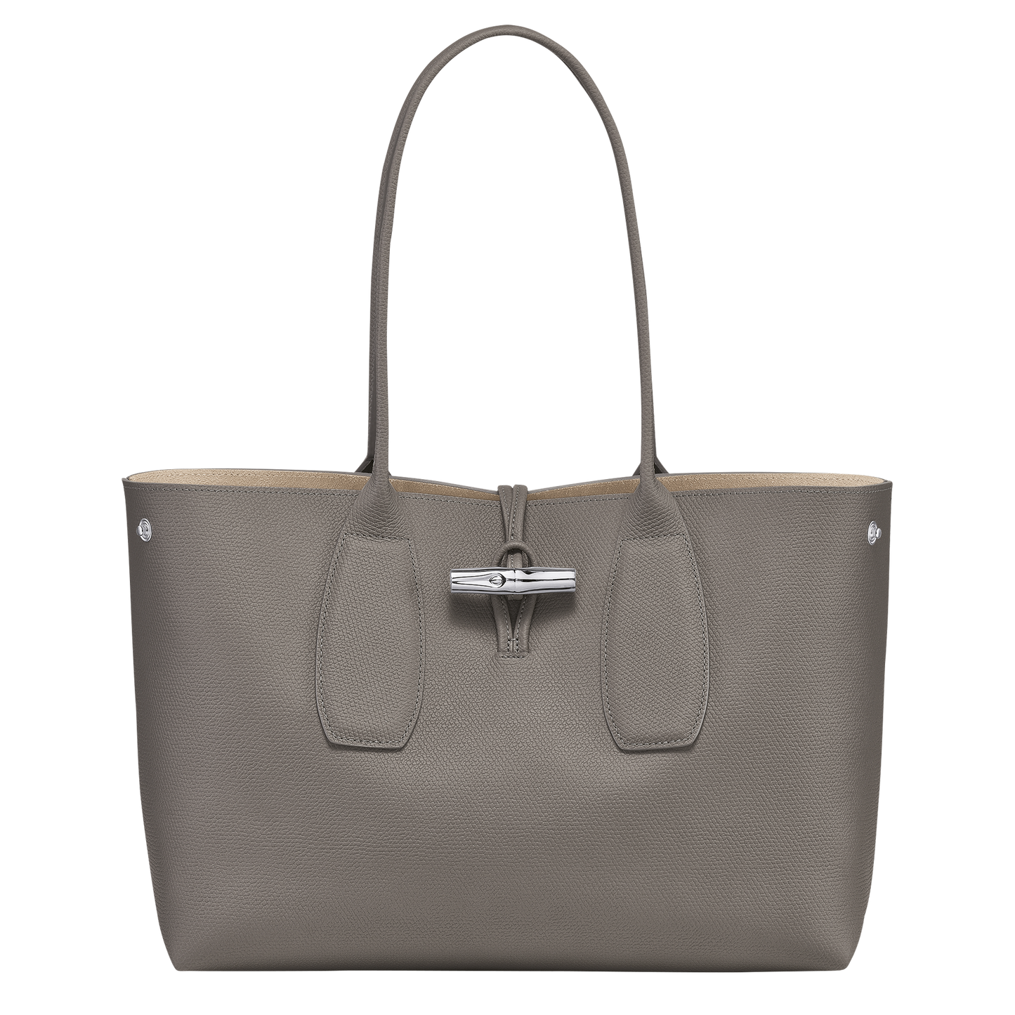 Longchamp ROSEAU - Tote bag L in Turtledove - 3 (SKU: 10060HPNP55)