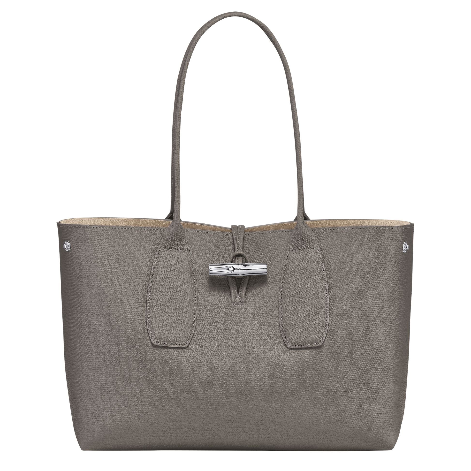 Longchamp ROSEAU - Tote bag L in Turtledove - 3 (SKU: 10060HPNP55)