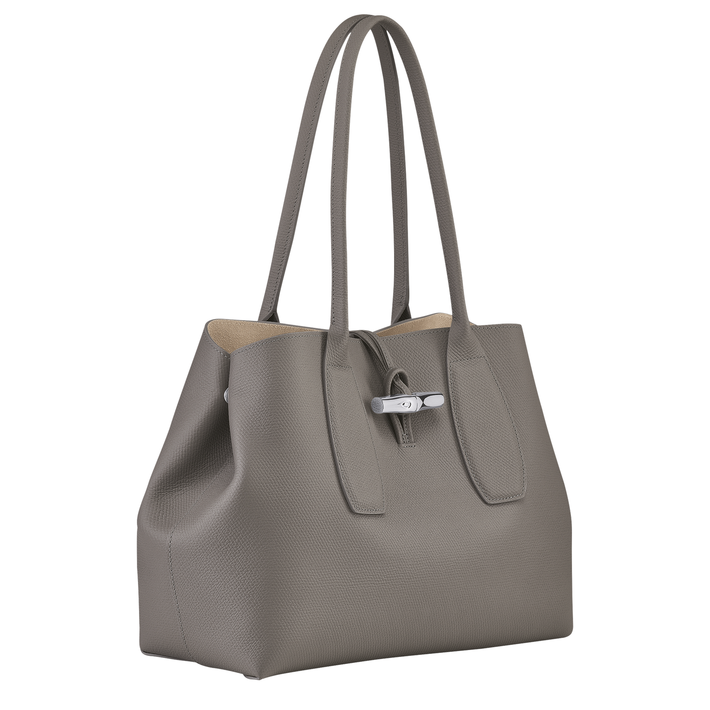 Longchamp ROSEAU - Tote bag L in Turtledove - 4 (SKU: 10060HPNP55)