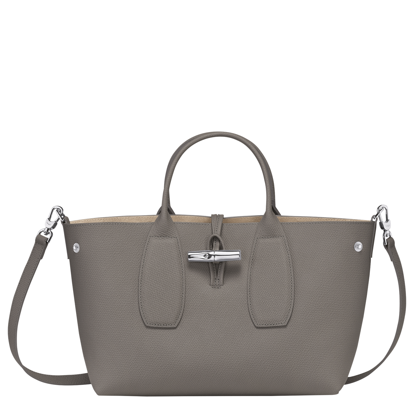 Longchamp ROSEAU - Handbag M in Turtledove - 3 (SKU: 10058HPNP55)